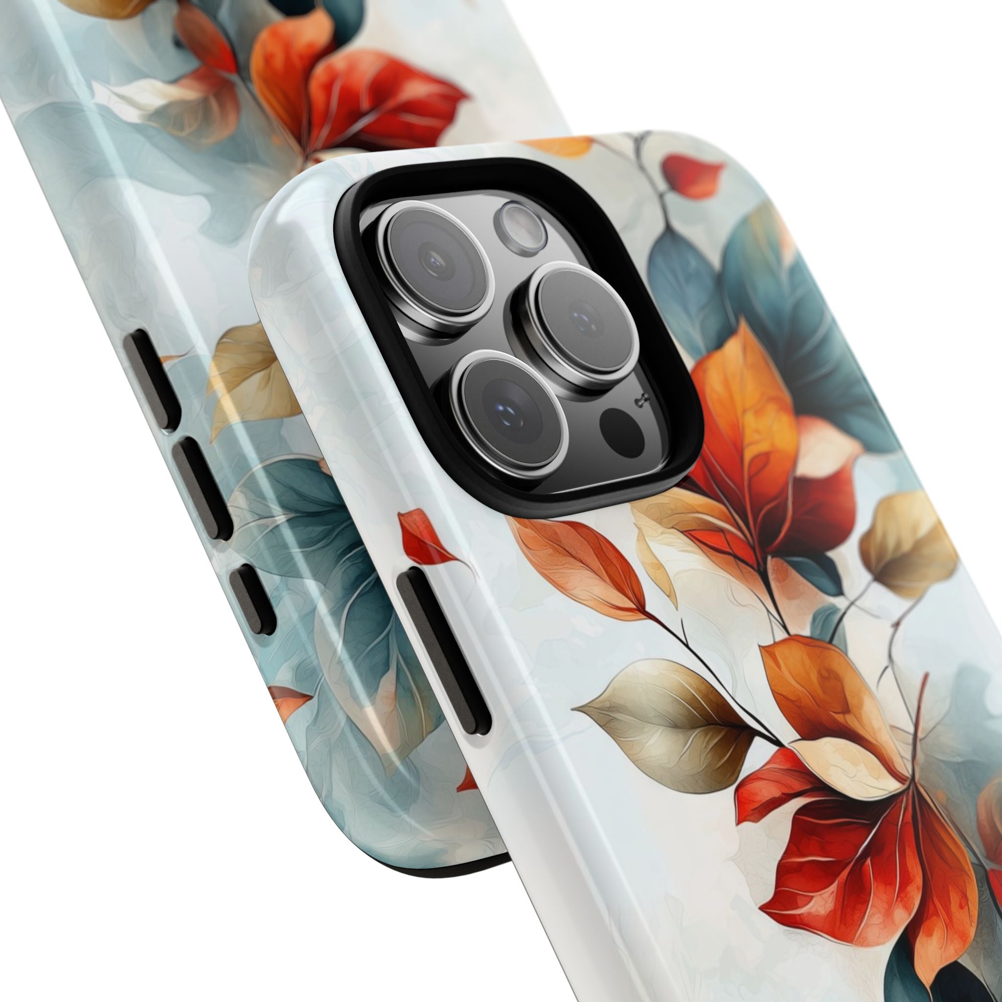 Vibrant Foliage Dance - iPhone Case