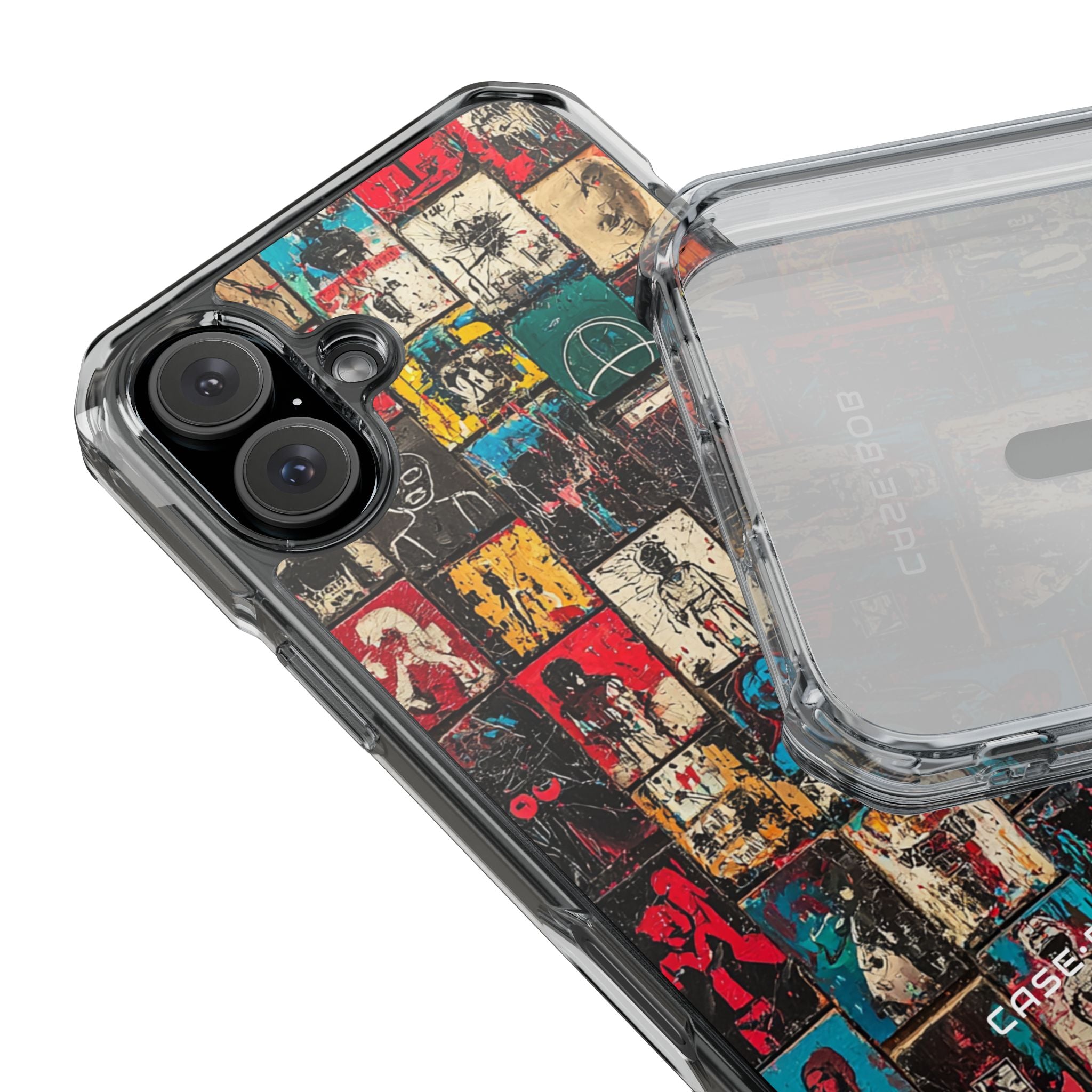 Figured Grid iPhone 16 Plus Case - Impact