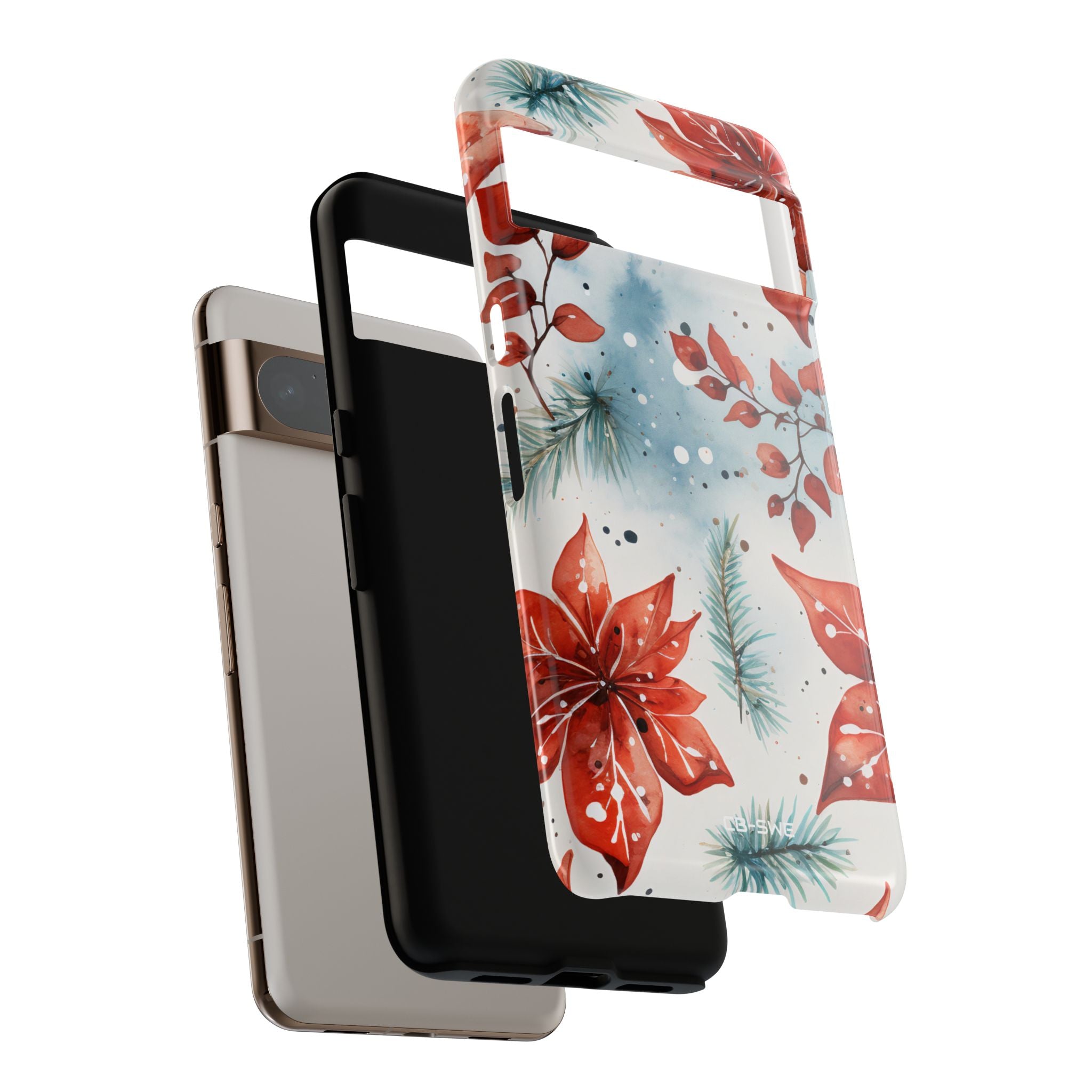 Poinsettias Bloom Bright - Google Pixel Case