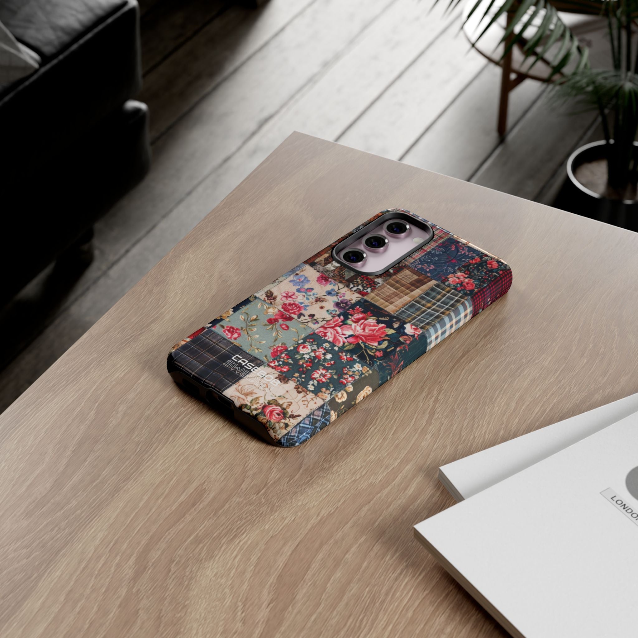 Trapunta patchwork floreale Samsung S23 - Tough
