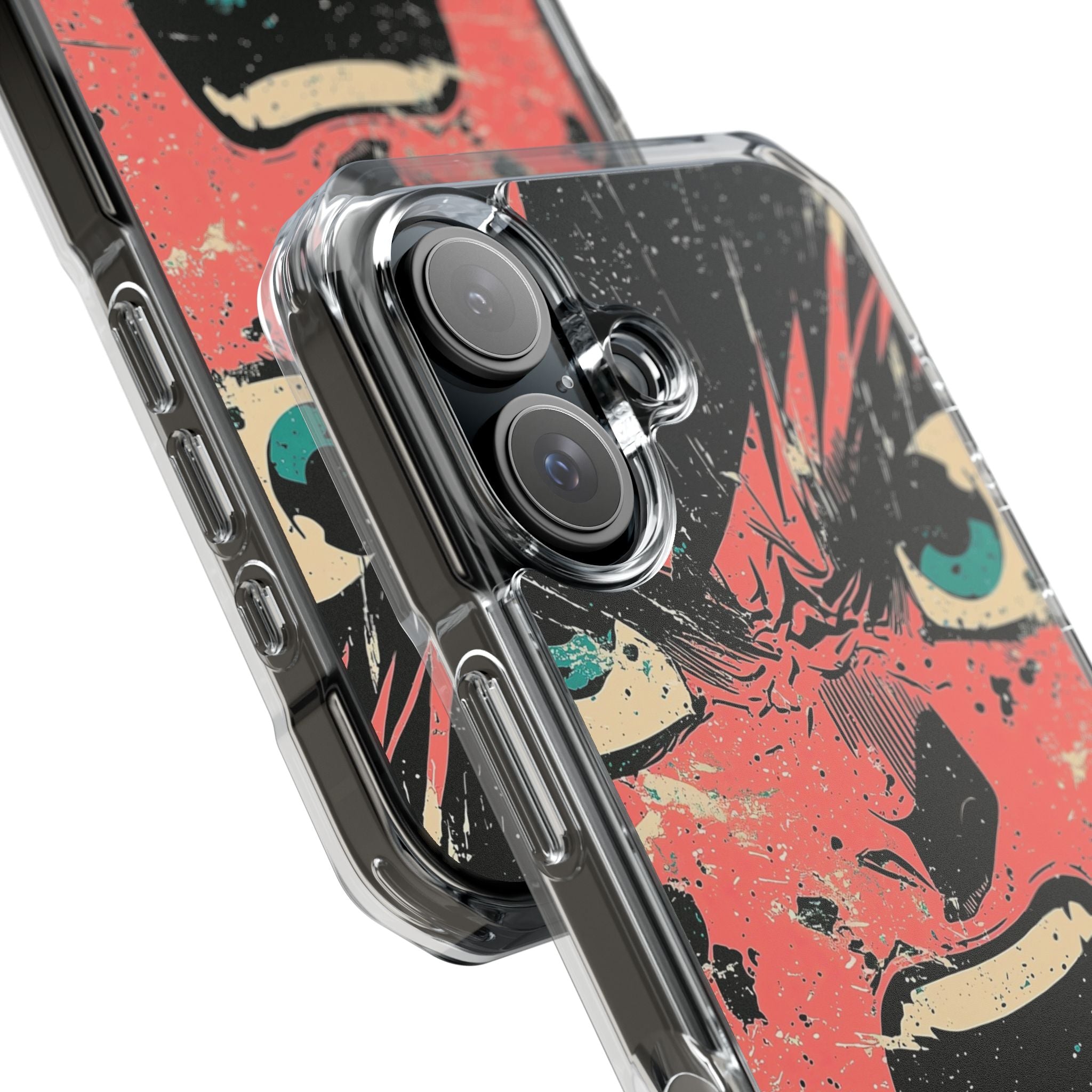 Screaming Face Pink iPhone 16 Case - Impact