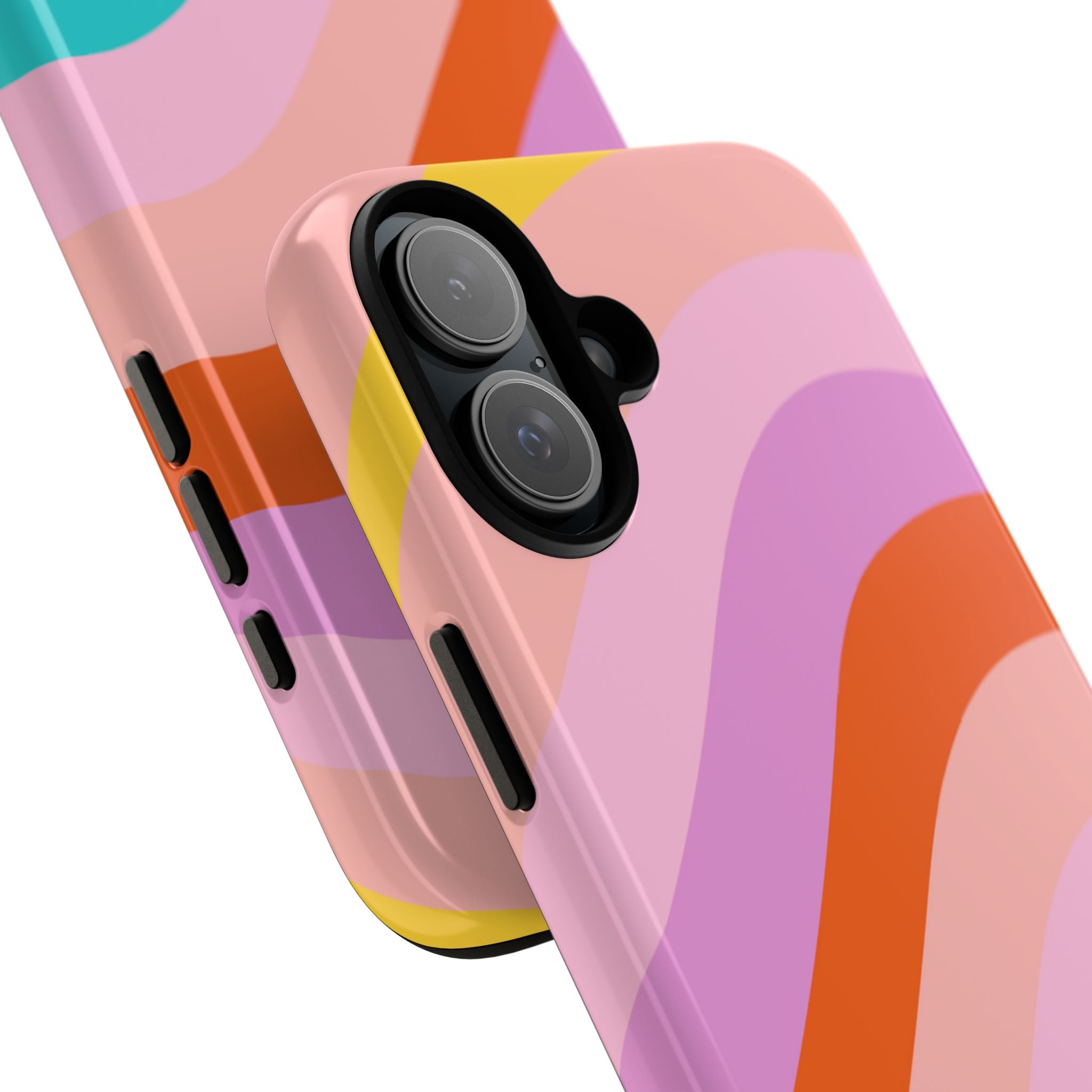 Fluid Color Waves - iPhone Case