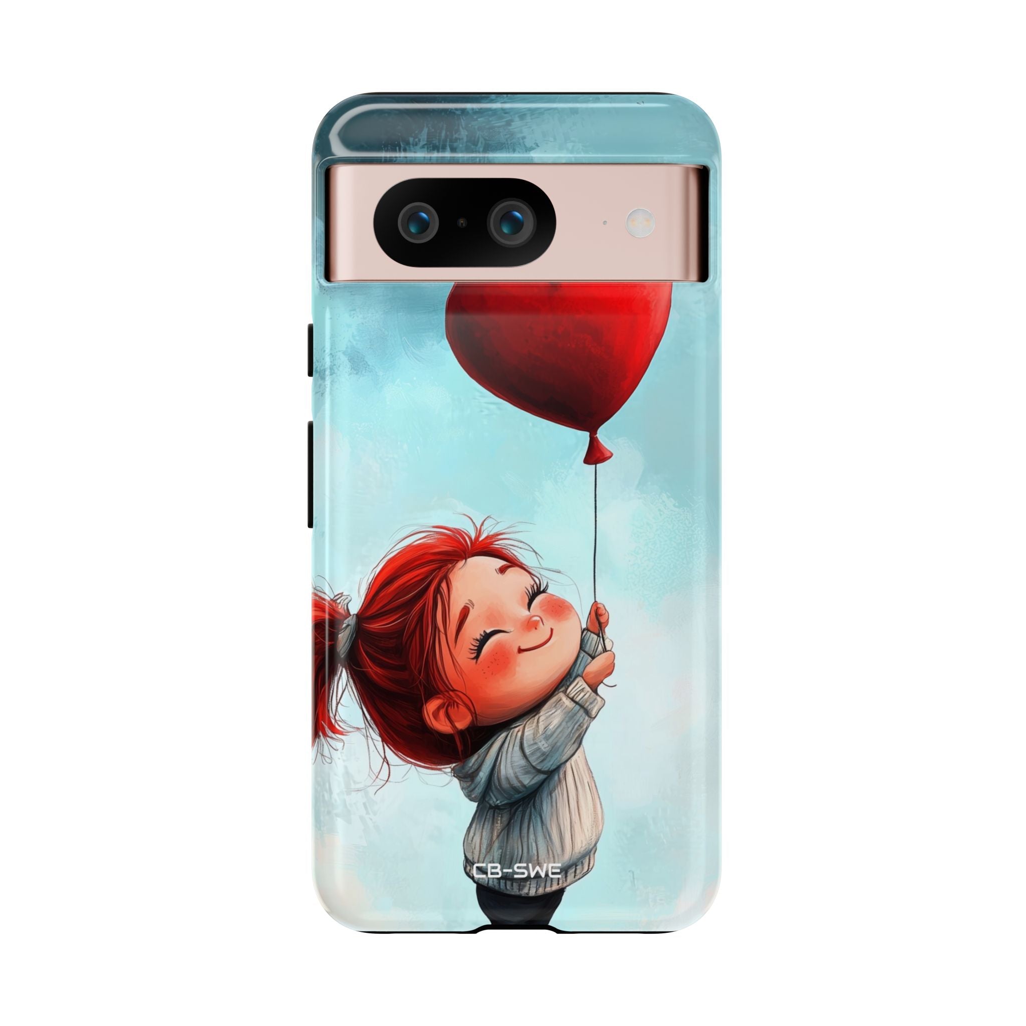 Joyful Girl Flies - Google Pixel Case