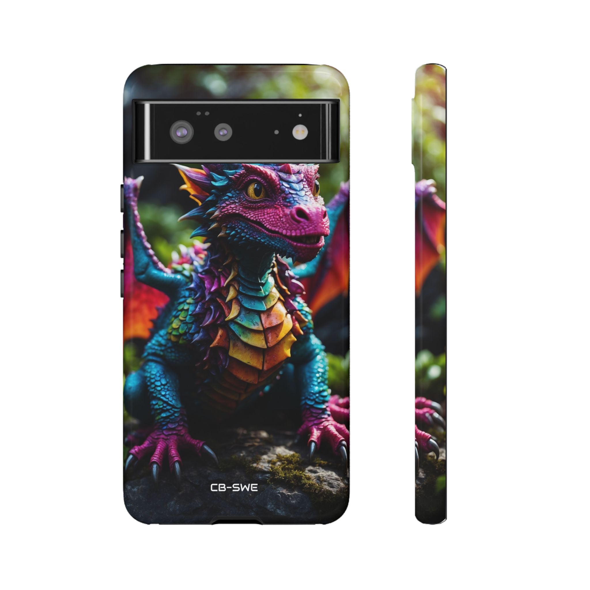 Friendly Dragon Smiles - Google Pixel Case