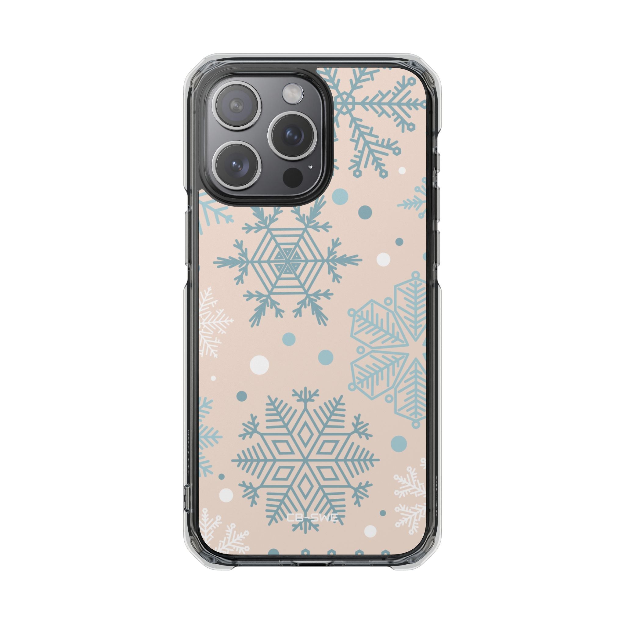 Snowflake Pastel Harmony iPhone Case - Impact