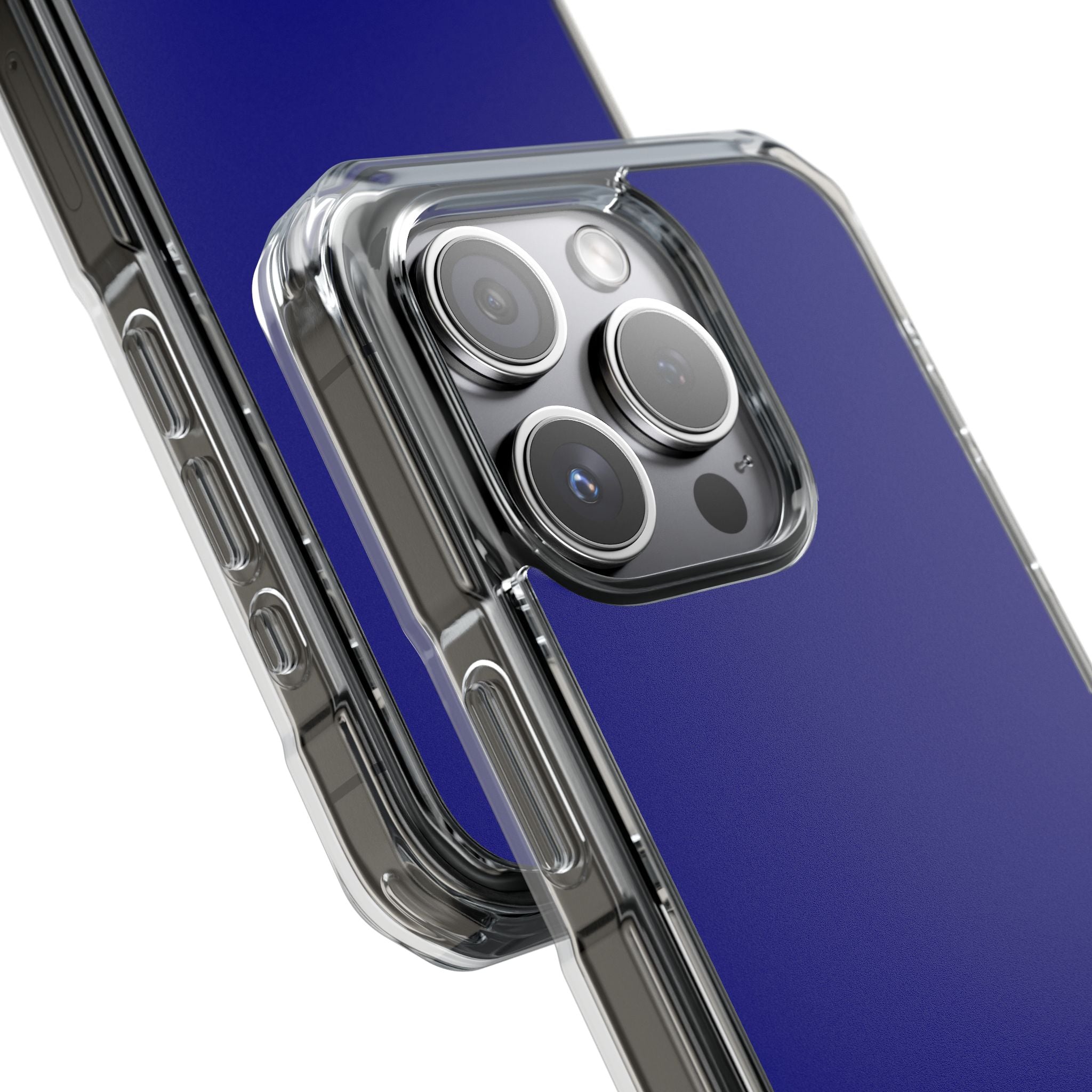 Navy Blue iPhone 15 - Impact Clear+