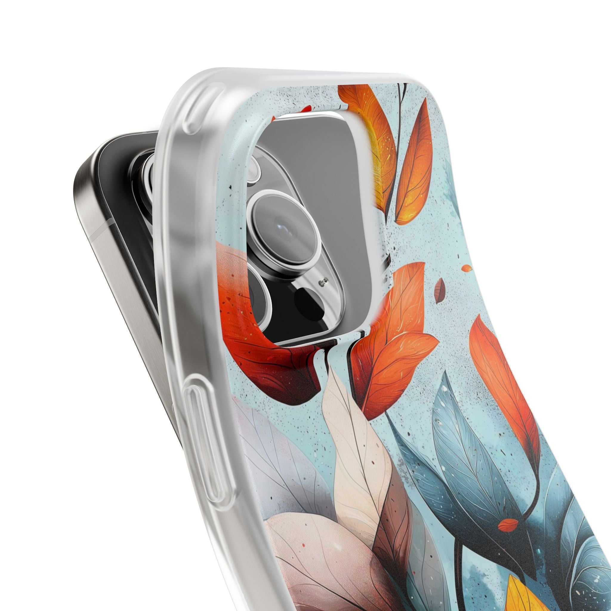 Crimson Veins iPhone 16 Pro Case - Soft