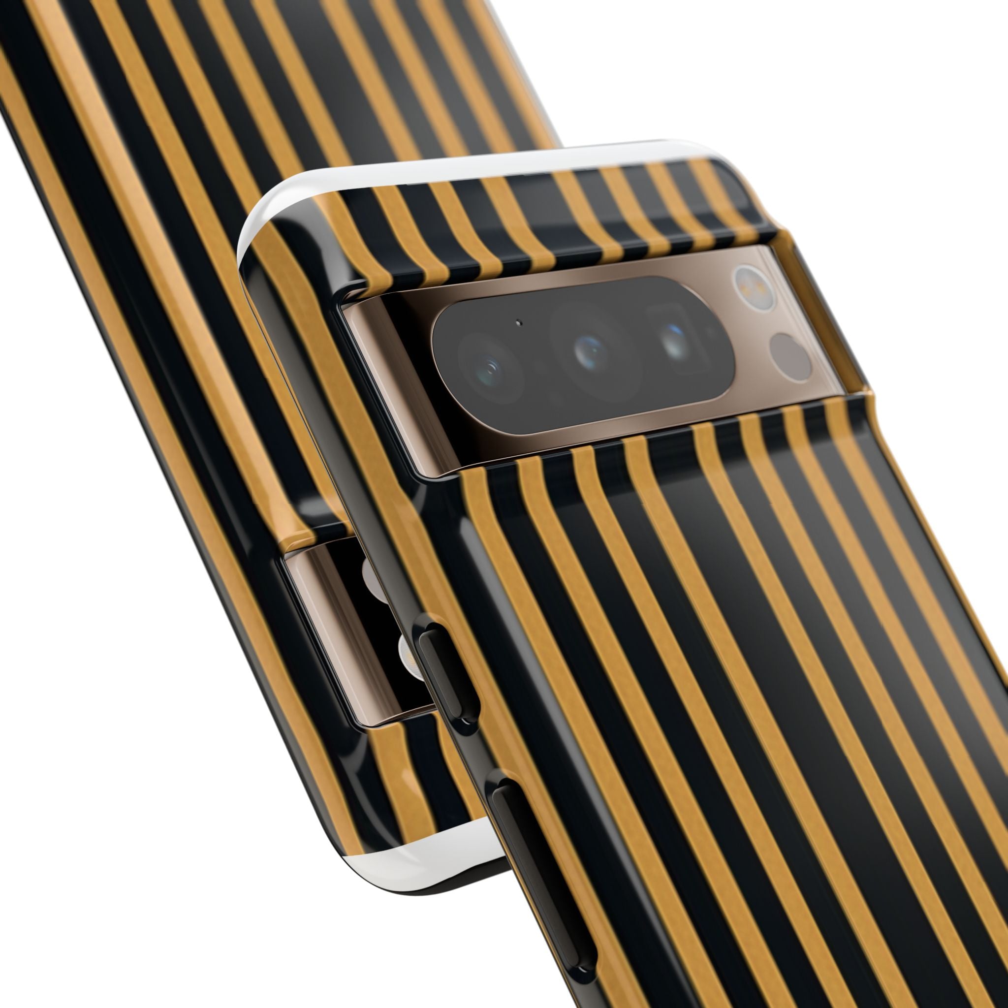 Golden Stripes Google Pixel 8 Pro Case - Tough