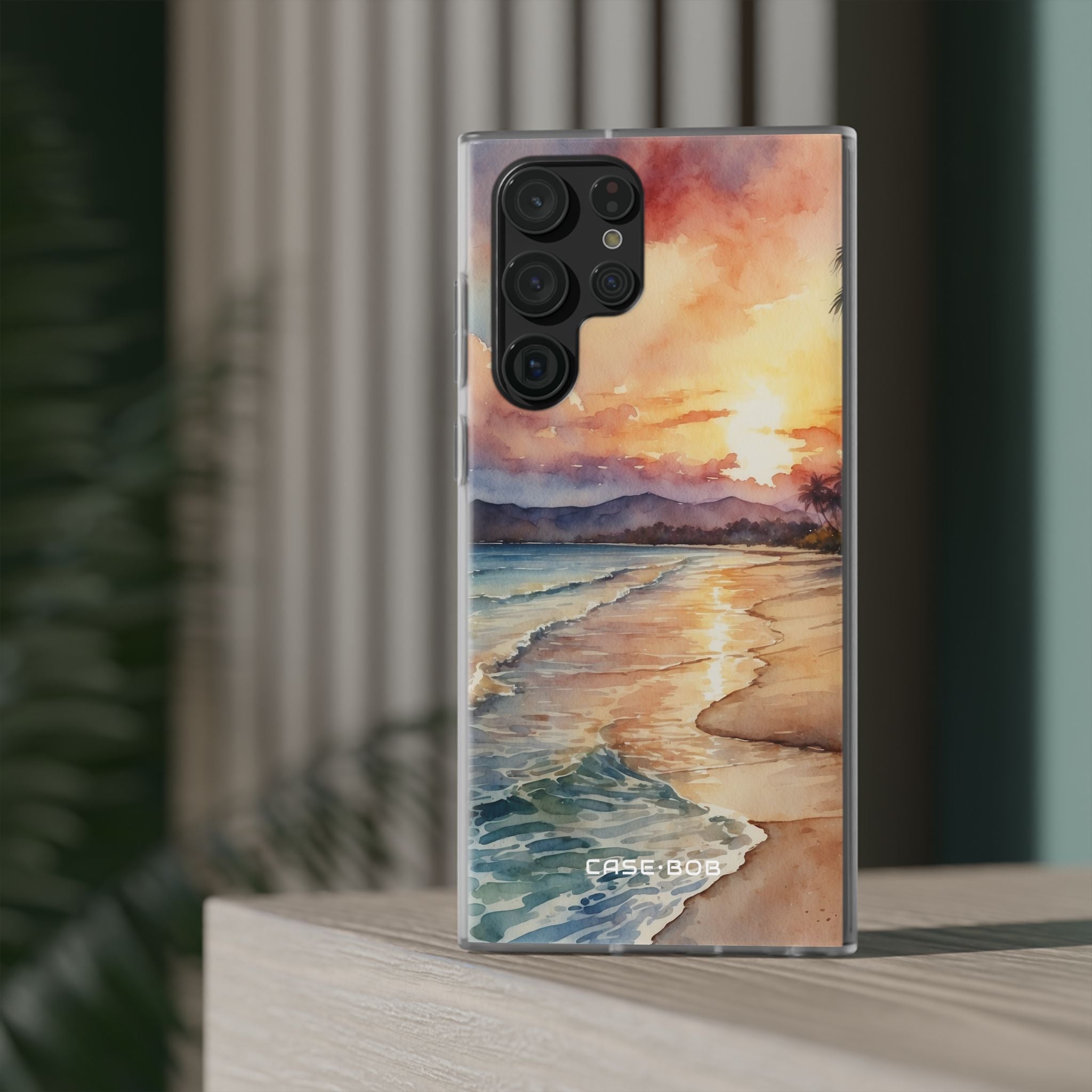 Sunset Reflection Samsung S22 Ultra Case - Soft