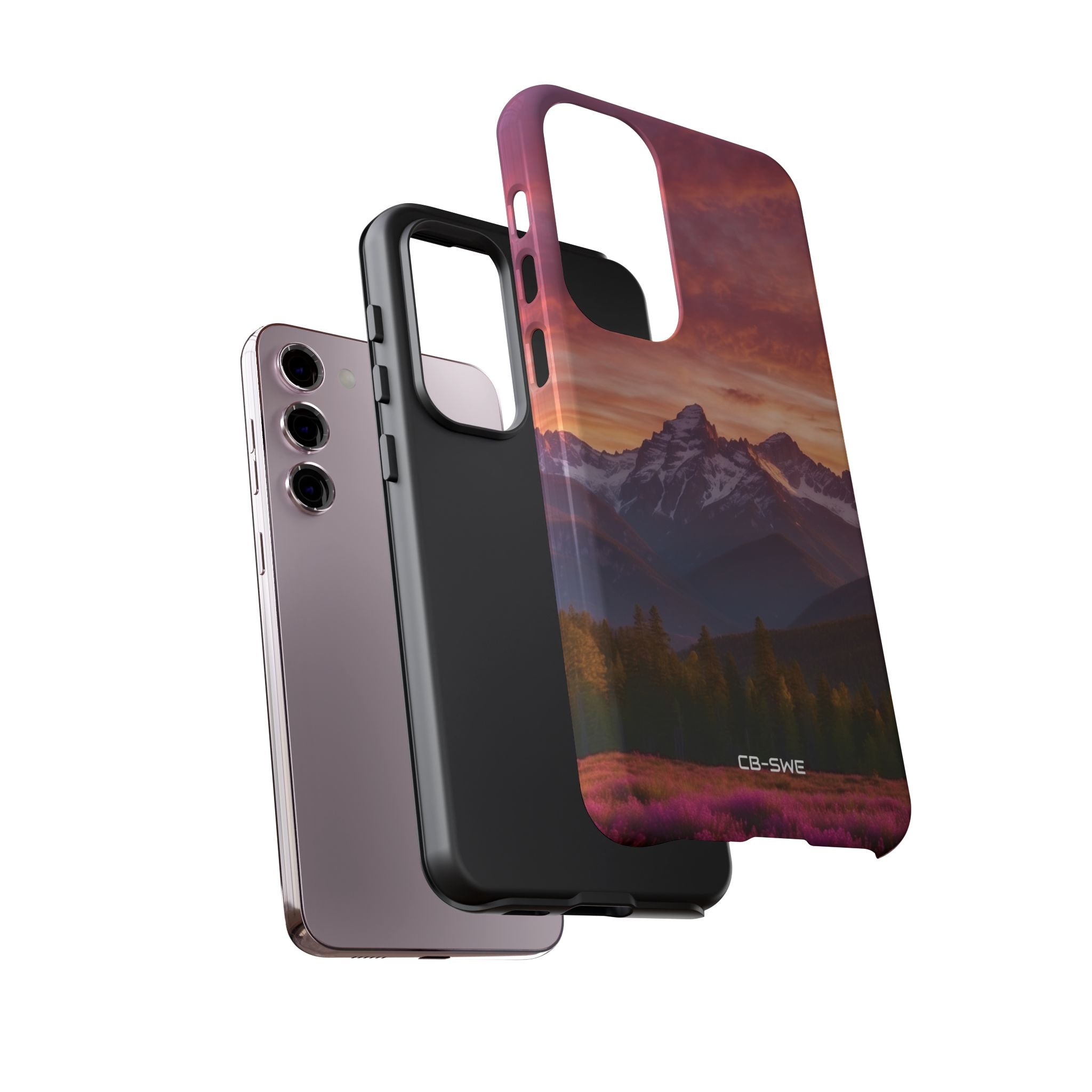 Mountain Peaks Glow - Samsung Case
