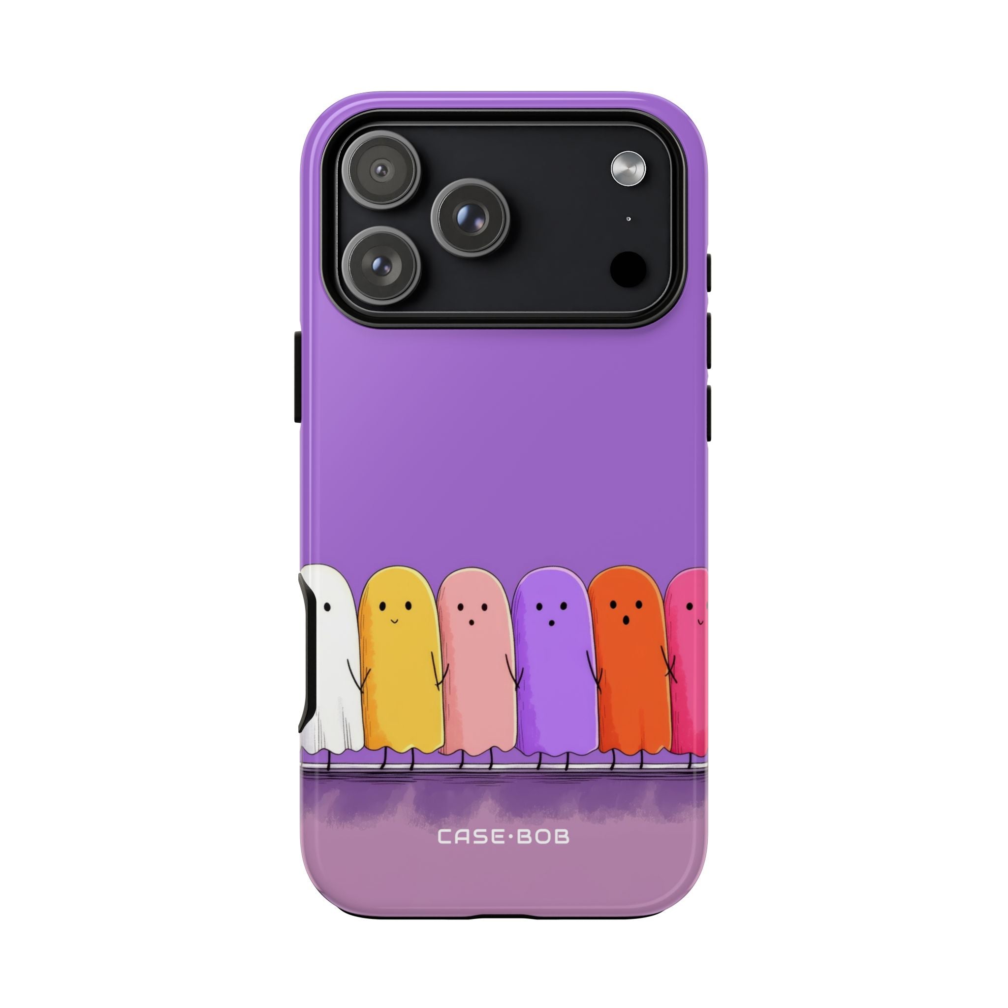 Colorful Ghosts iPhone 17 Pro Max Case - Tough