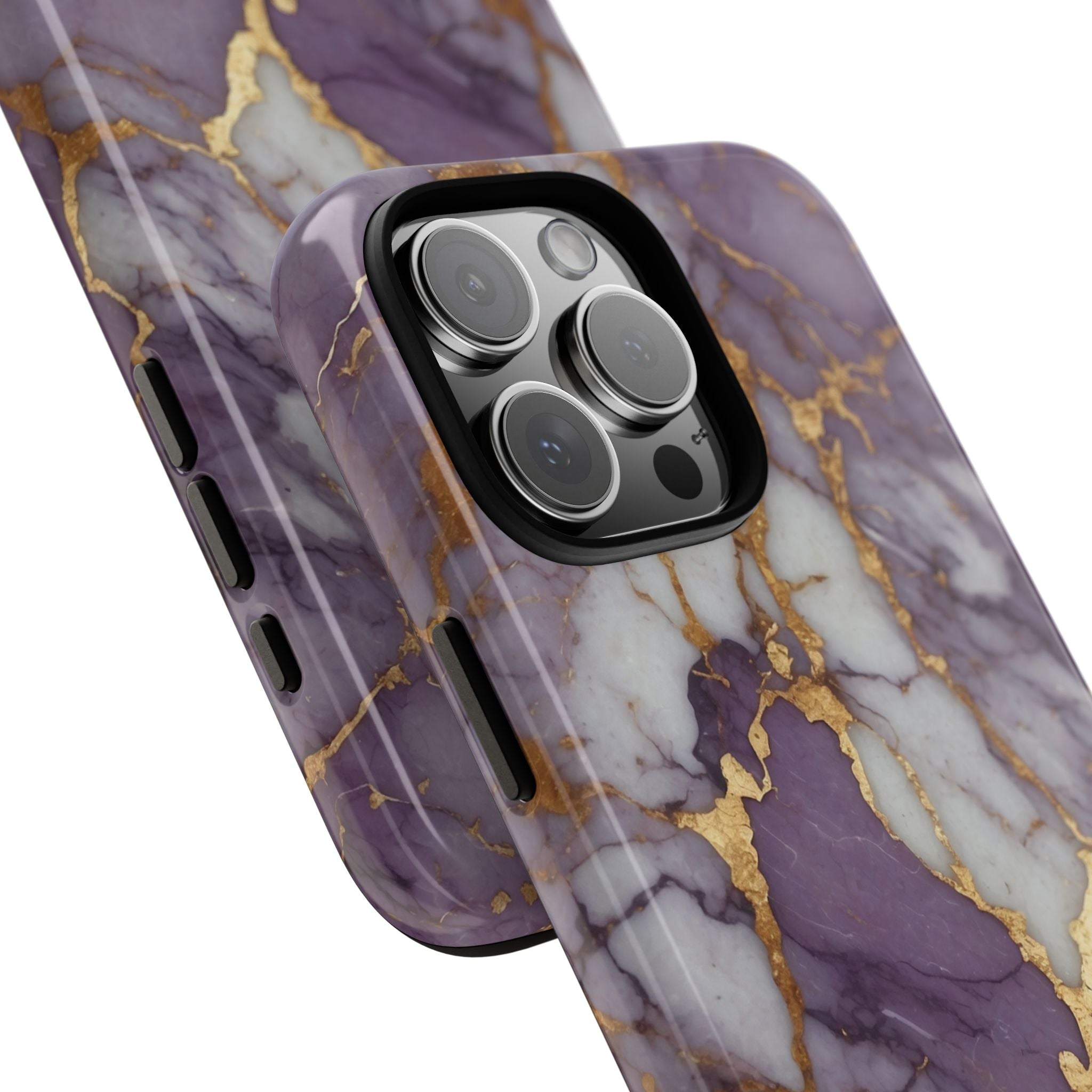Lavender Veins Flow - iPhone Case