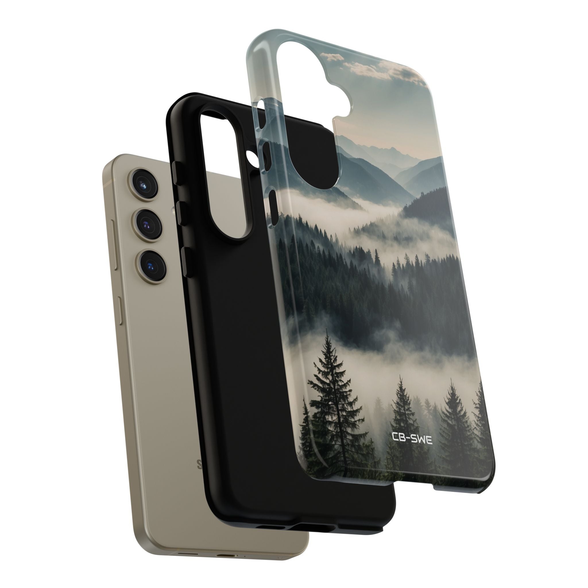 Misty Forest Embrace - Samsung Case
