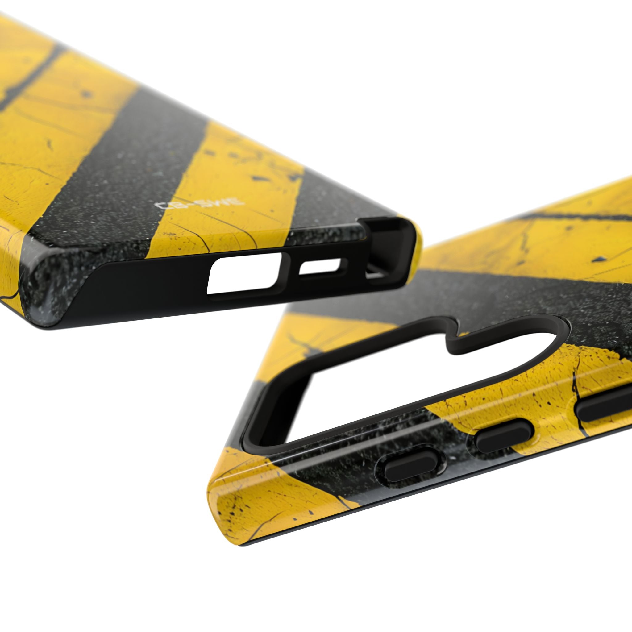 Cracked Hazard Lines - Samsung Case