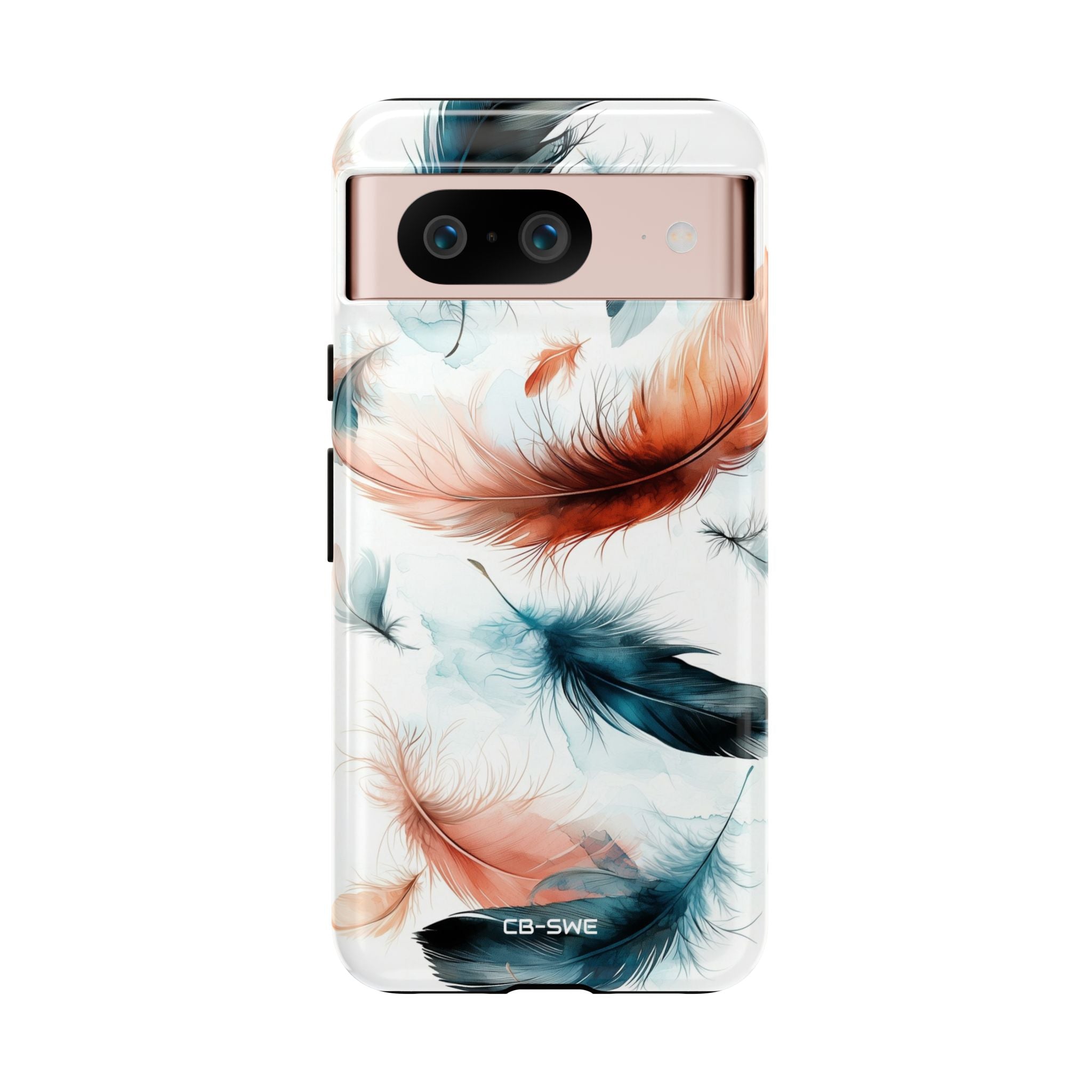 Feathers Drift Softly - Google Pixel Case