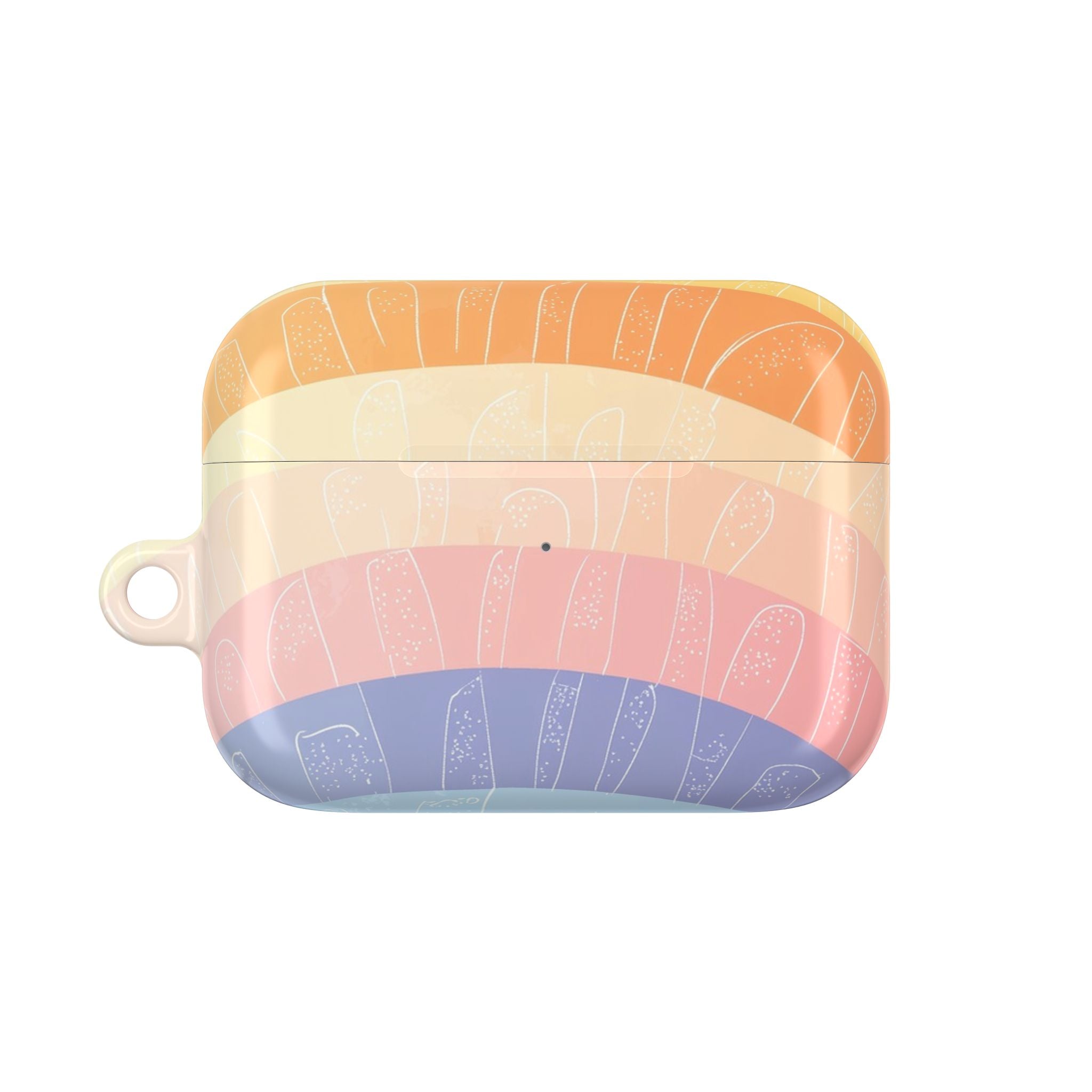 Pastelinen sateenkaaren hohde - AirPods Case