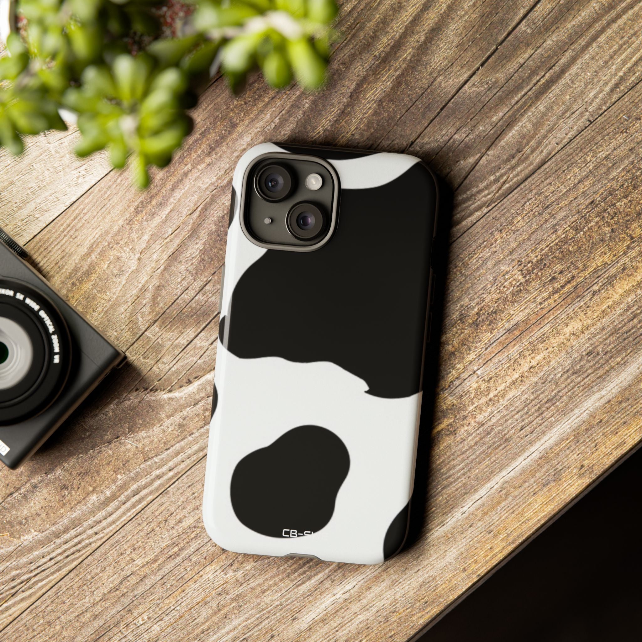 Organic Cow Print - iPhone Case