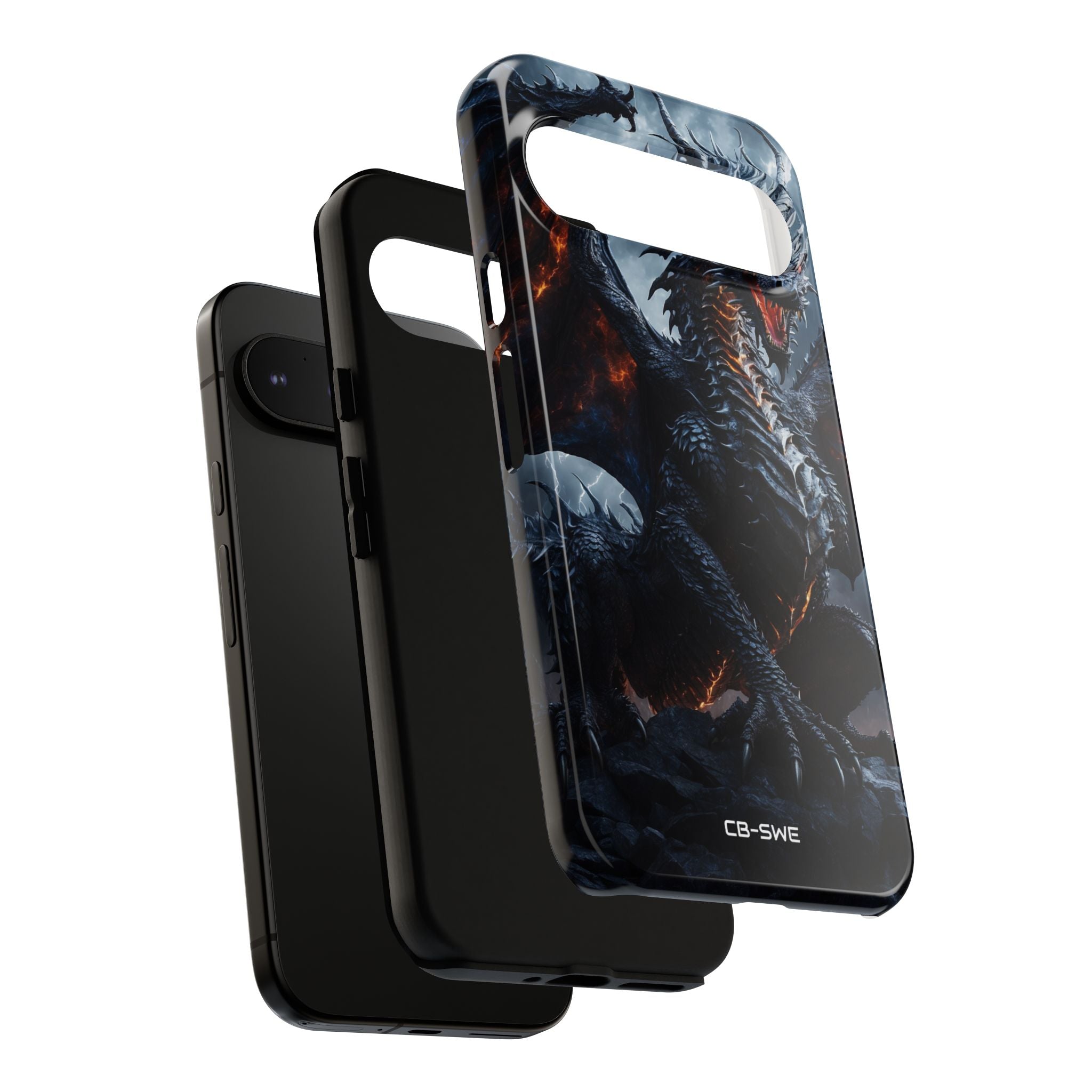 Fiery Wings Unleashed - Google Pixel Case
