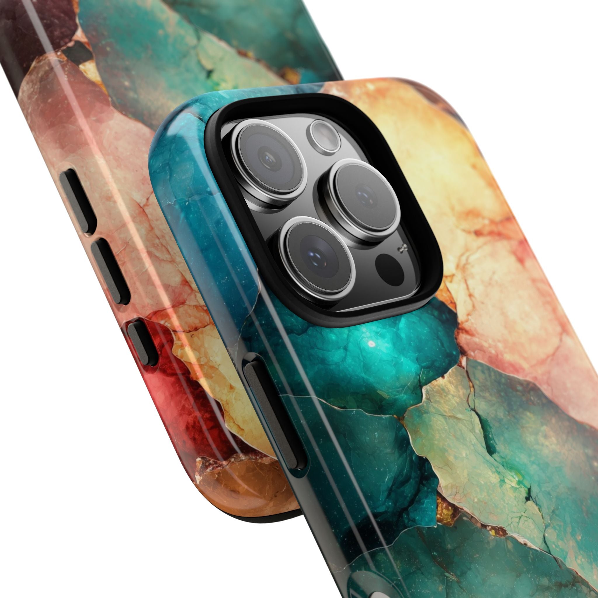 Gemstone Fracture iPhone 16 Pro Case - Tough