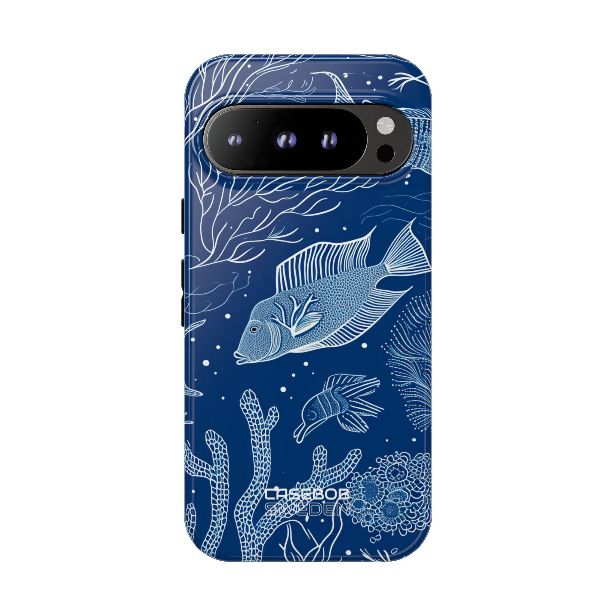 Blue Coral Garden Google Pixel 9 - Tough