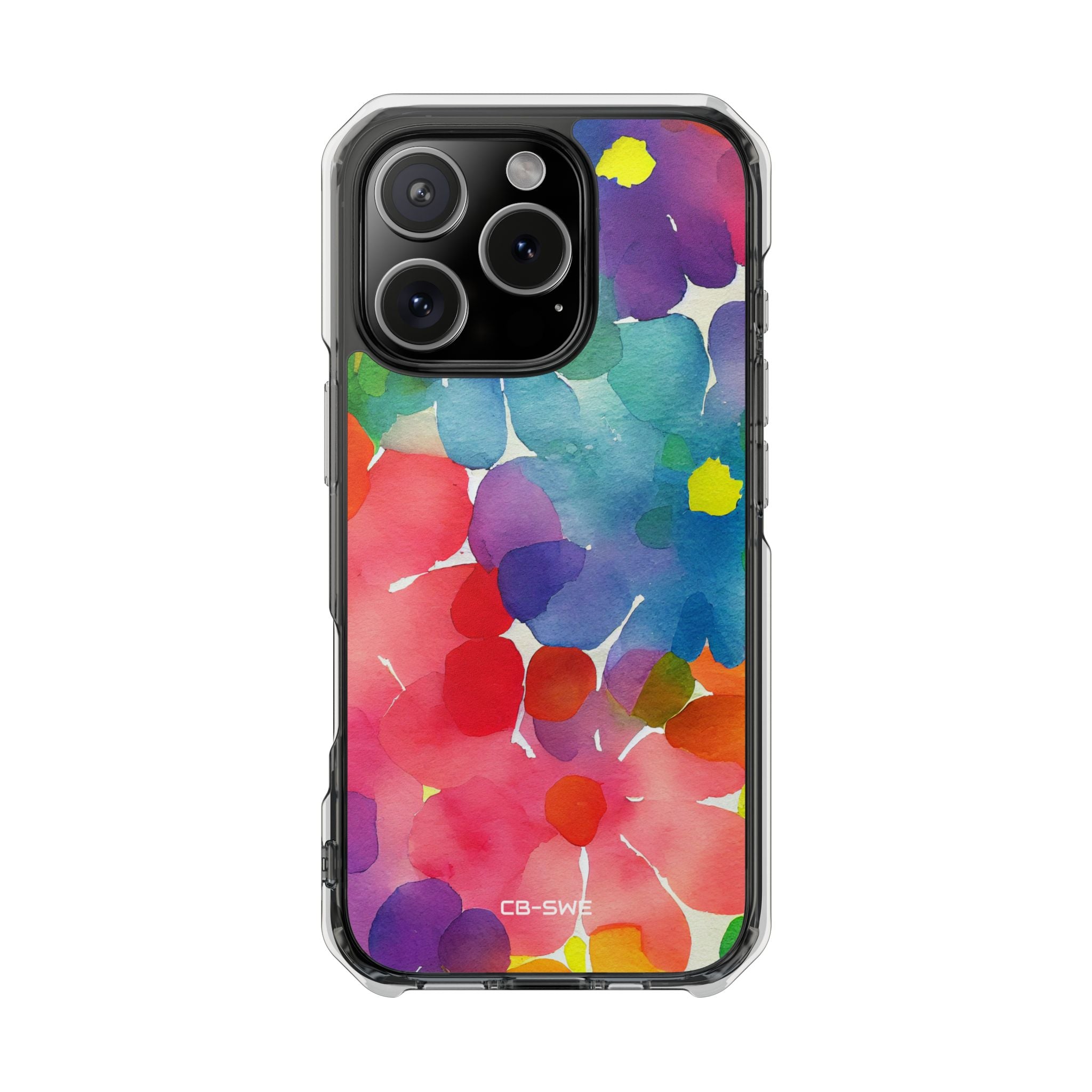Fluid Color Petals iPhone Case - Impact