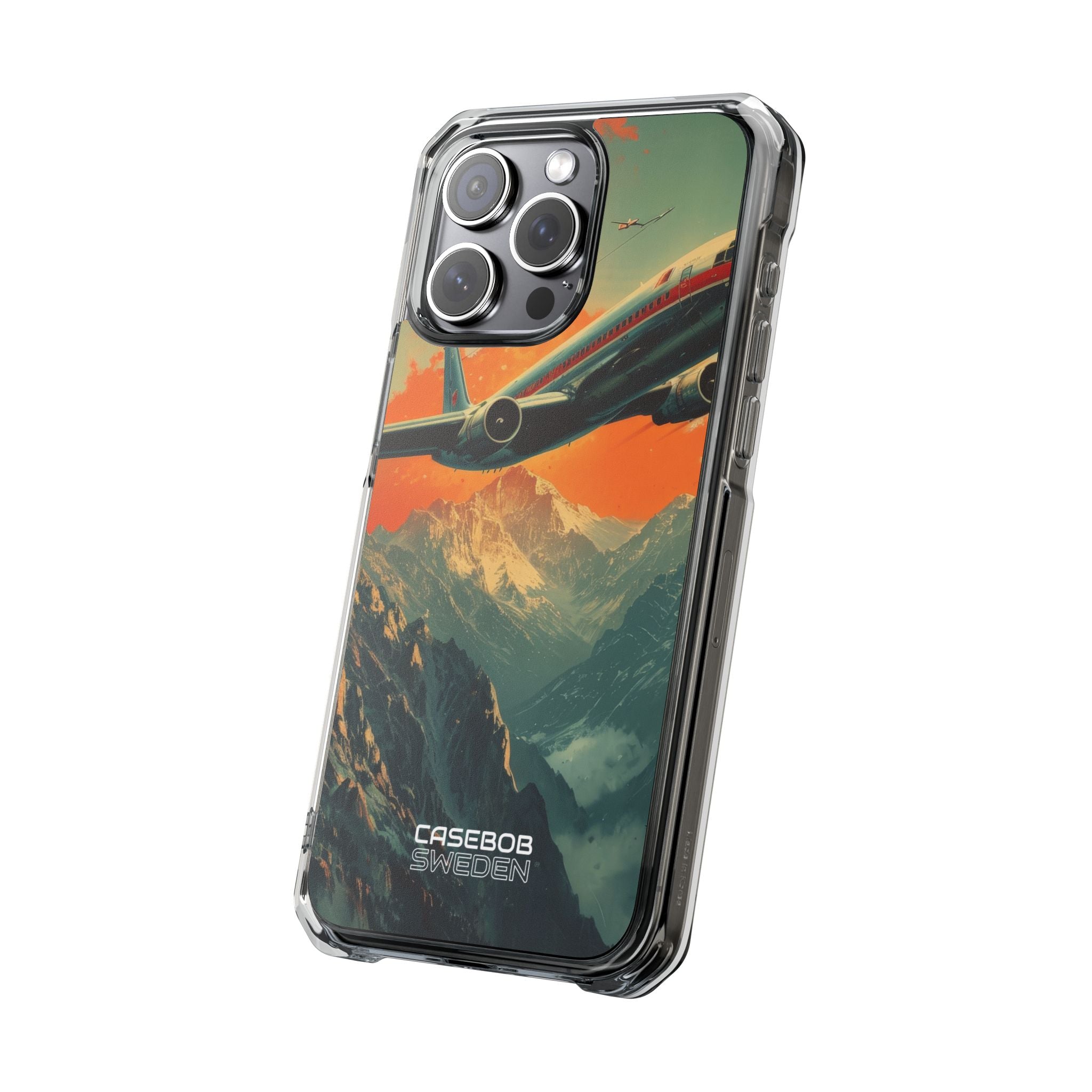 Soaring Mountain Flight iPhone 15 - Impact Clear+