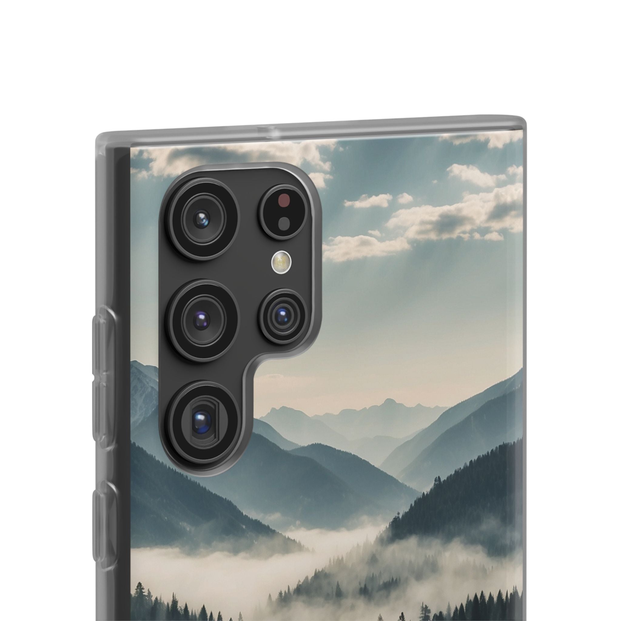Evergreen Mist Samsung S22 Ultra Case - Soft