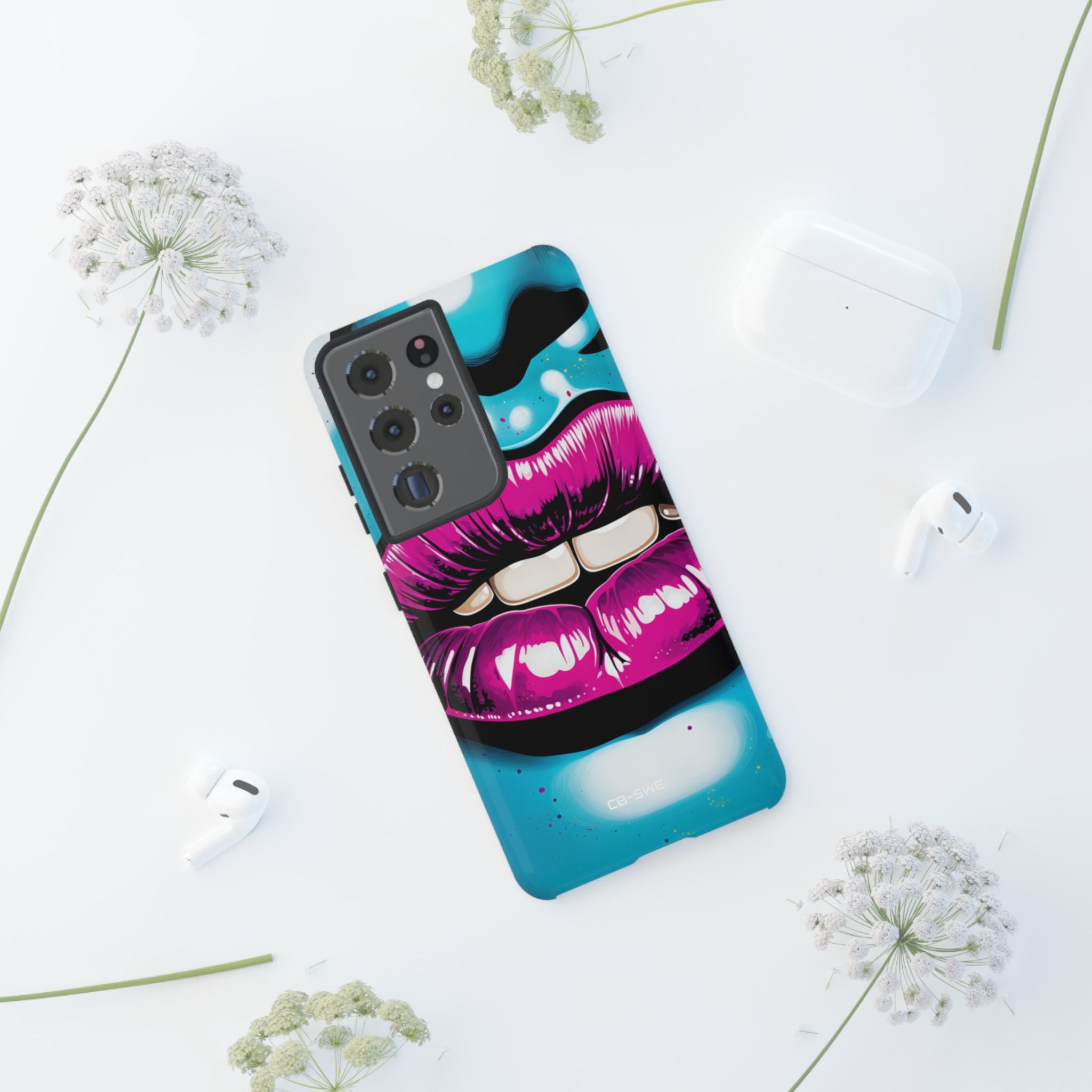 Vivid Lips Contrast - Samsung Case