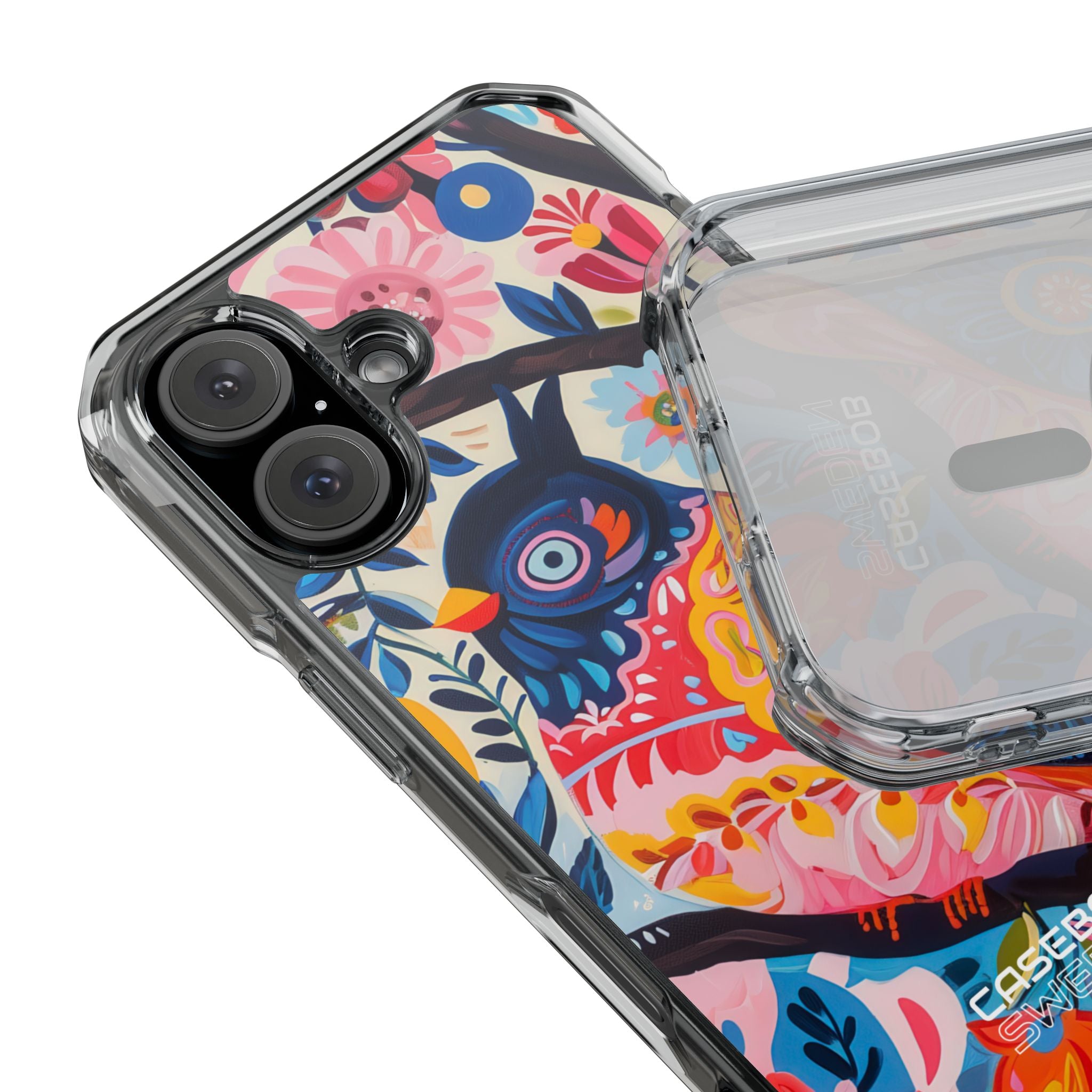 Whimsical Owl Garden iPhone 16 - Impact Clear+