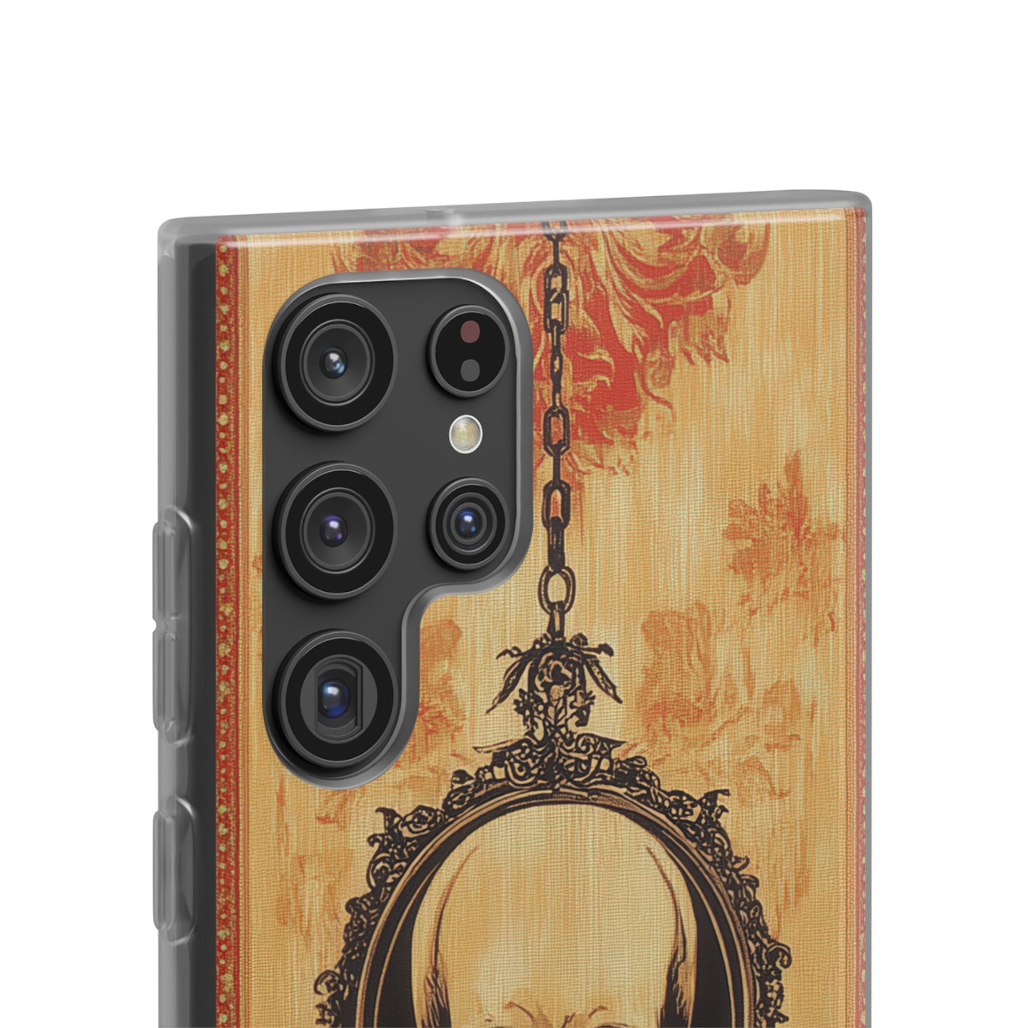 Skull Pendant Samsung S22 Ultra Case - Soft