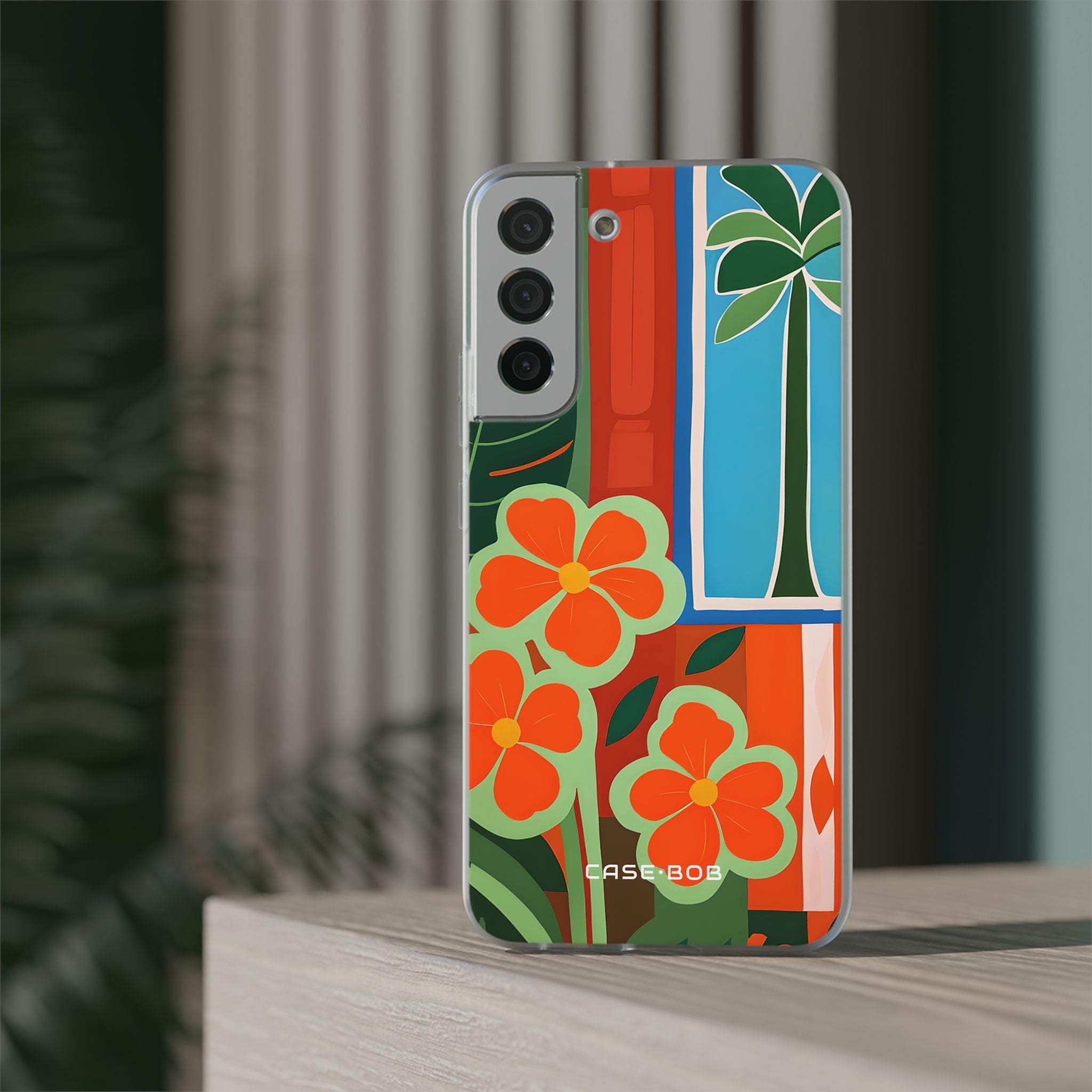 Orange Blossom Burst Samsung S22 Plus Case - Soft