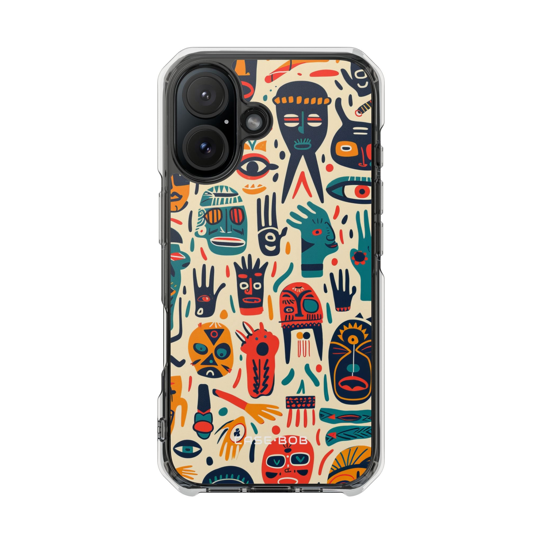 Vivid Faces iPhone 15 Case - Impact