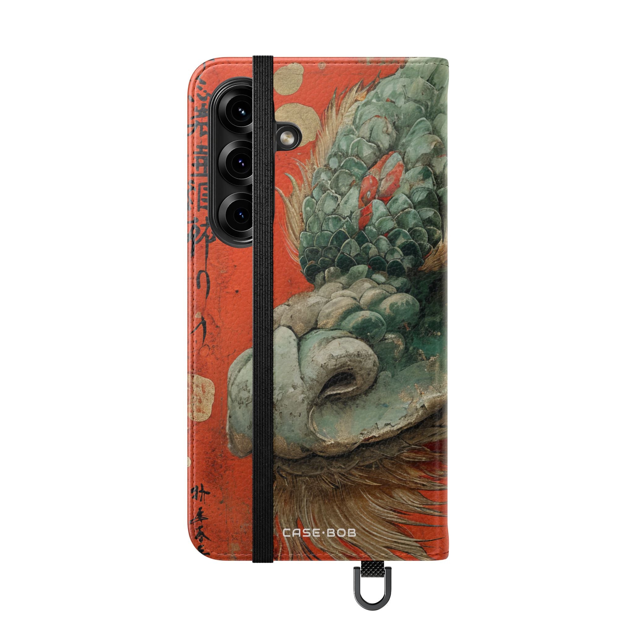 Dragon's Gaze Crimson - Samsung S25 Case - Wallet