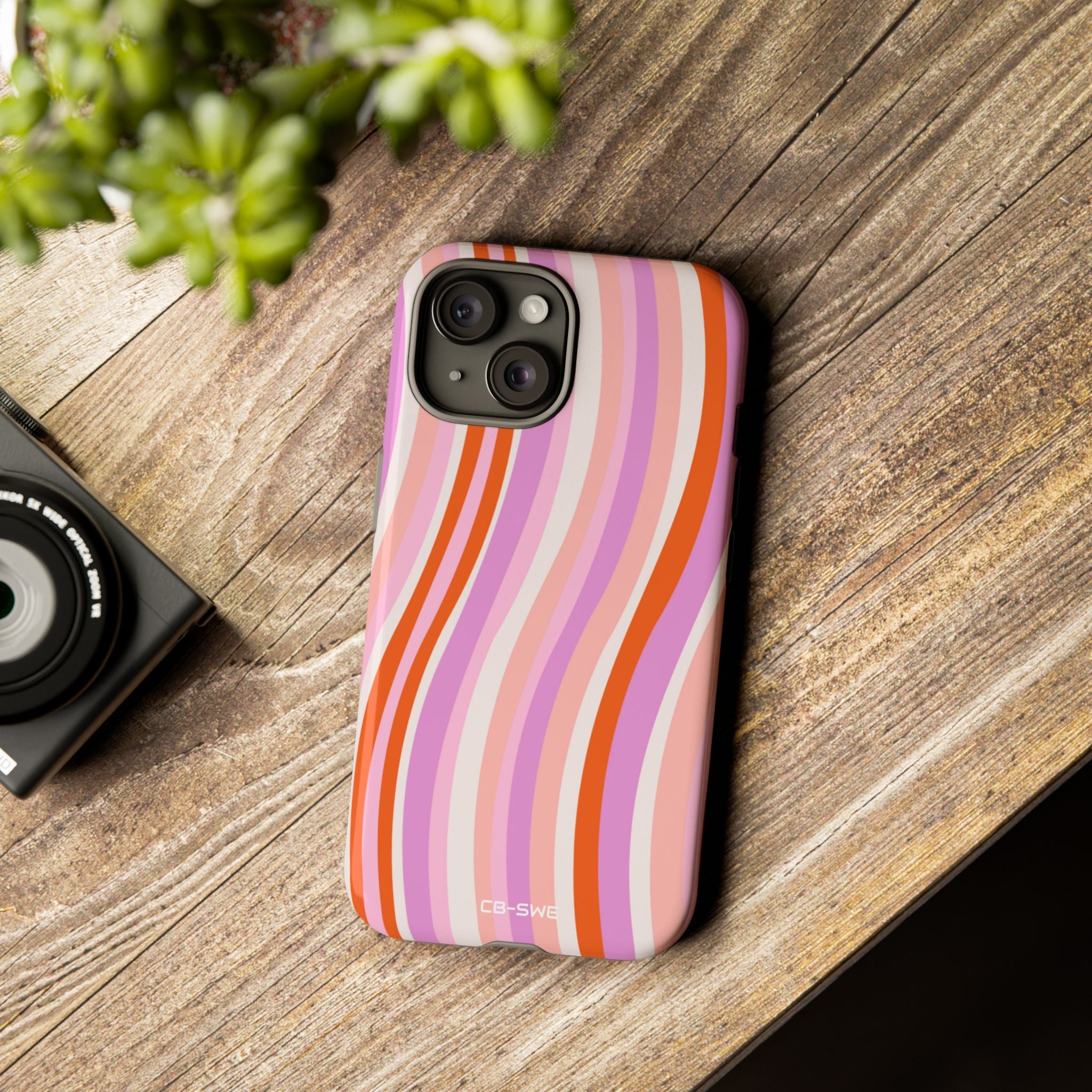 Vibrant Wave Symphony - iPhone Case