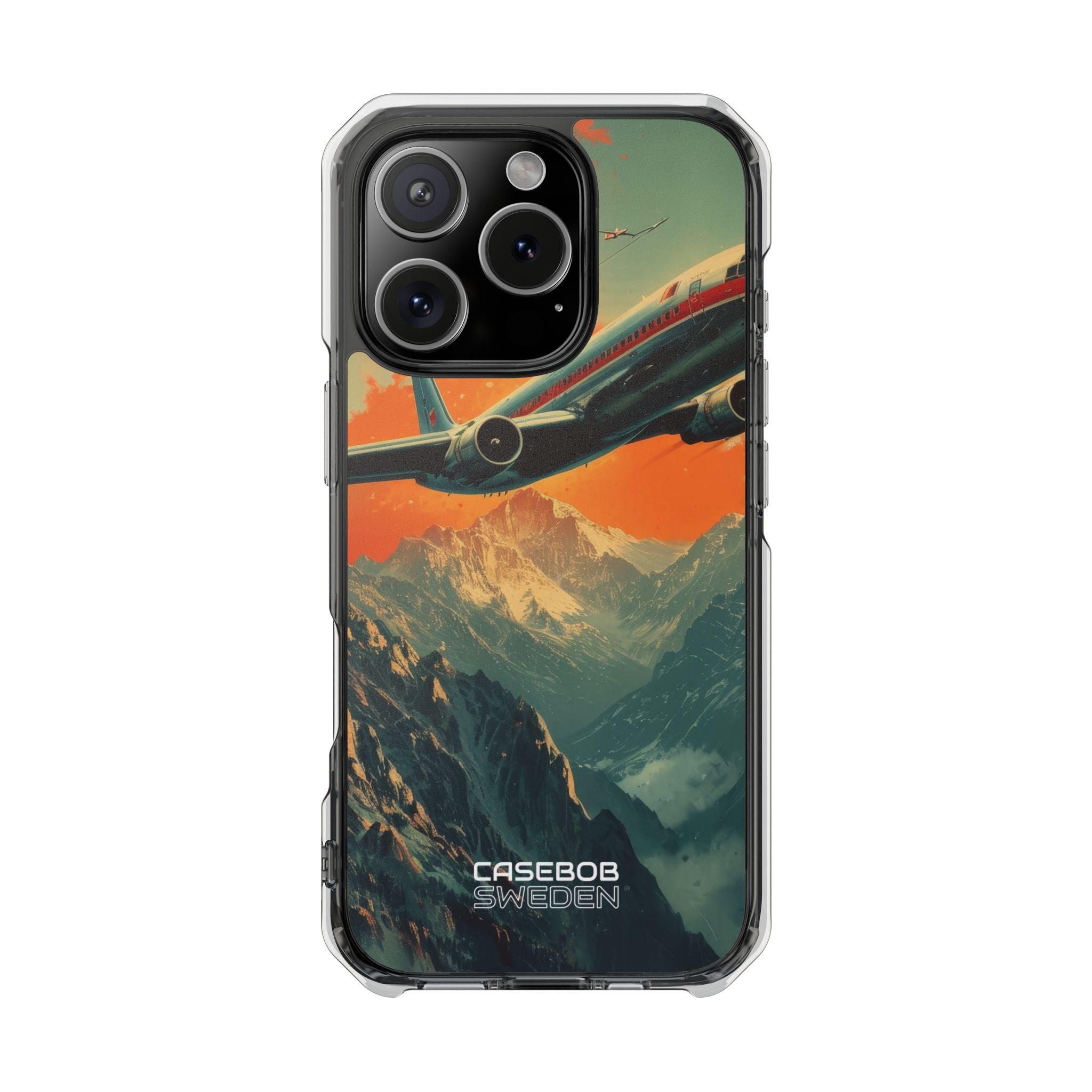 Soaring Mountain Flight iPhone 16 - Impact Clear+