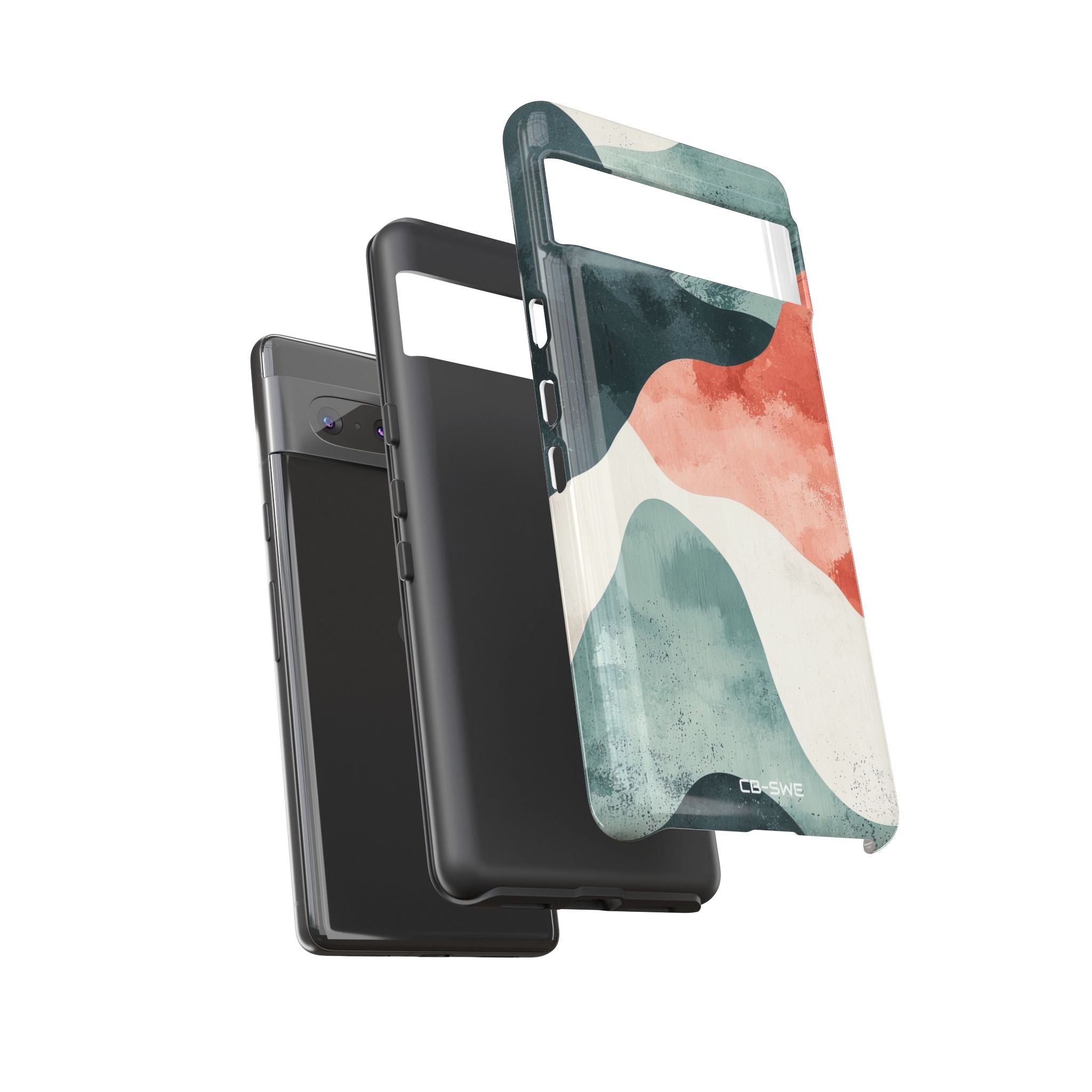Fluid Shapes Emerge - Google Pixel Case