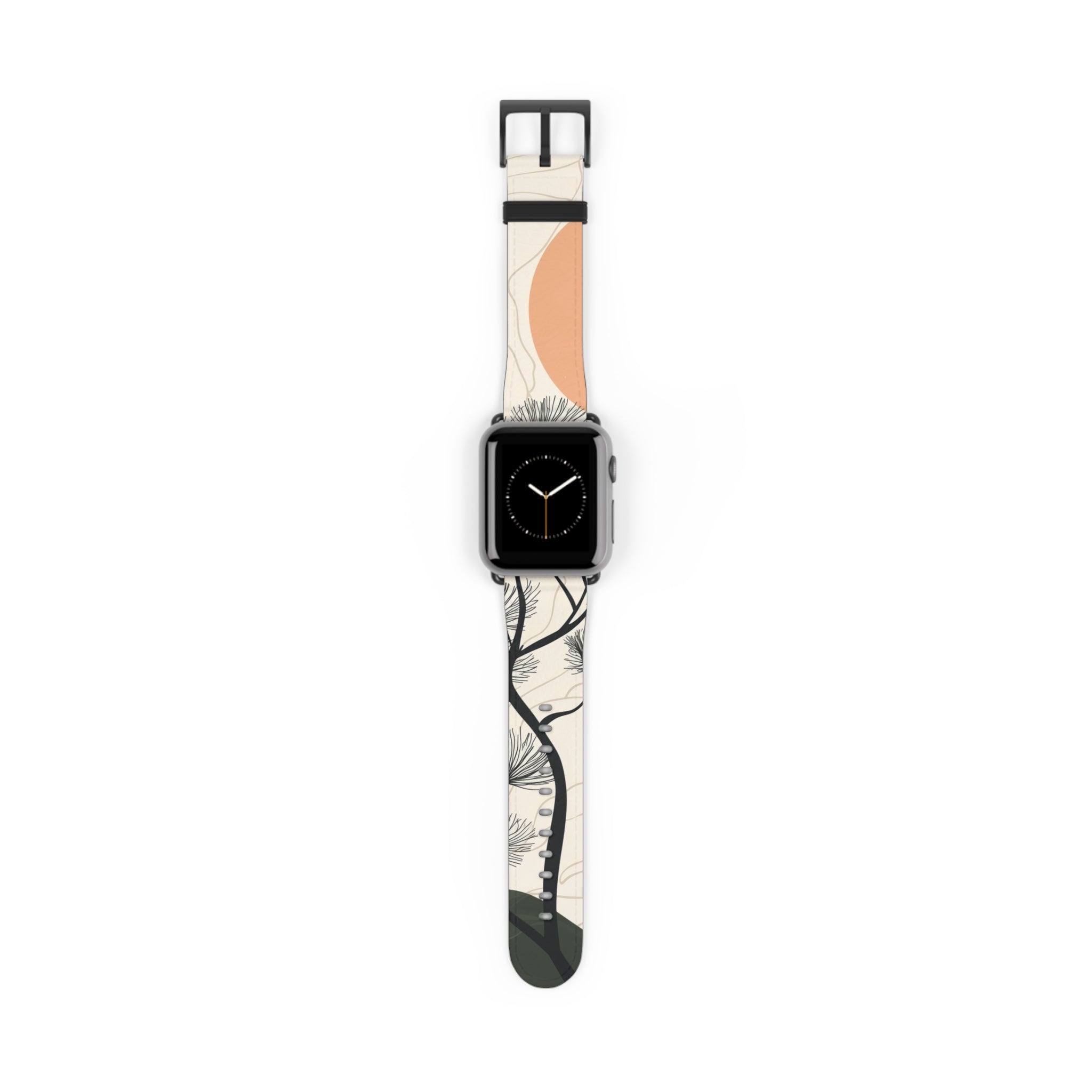 Spiky Tree Sunset - Watch Band