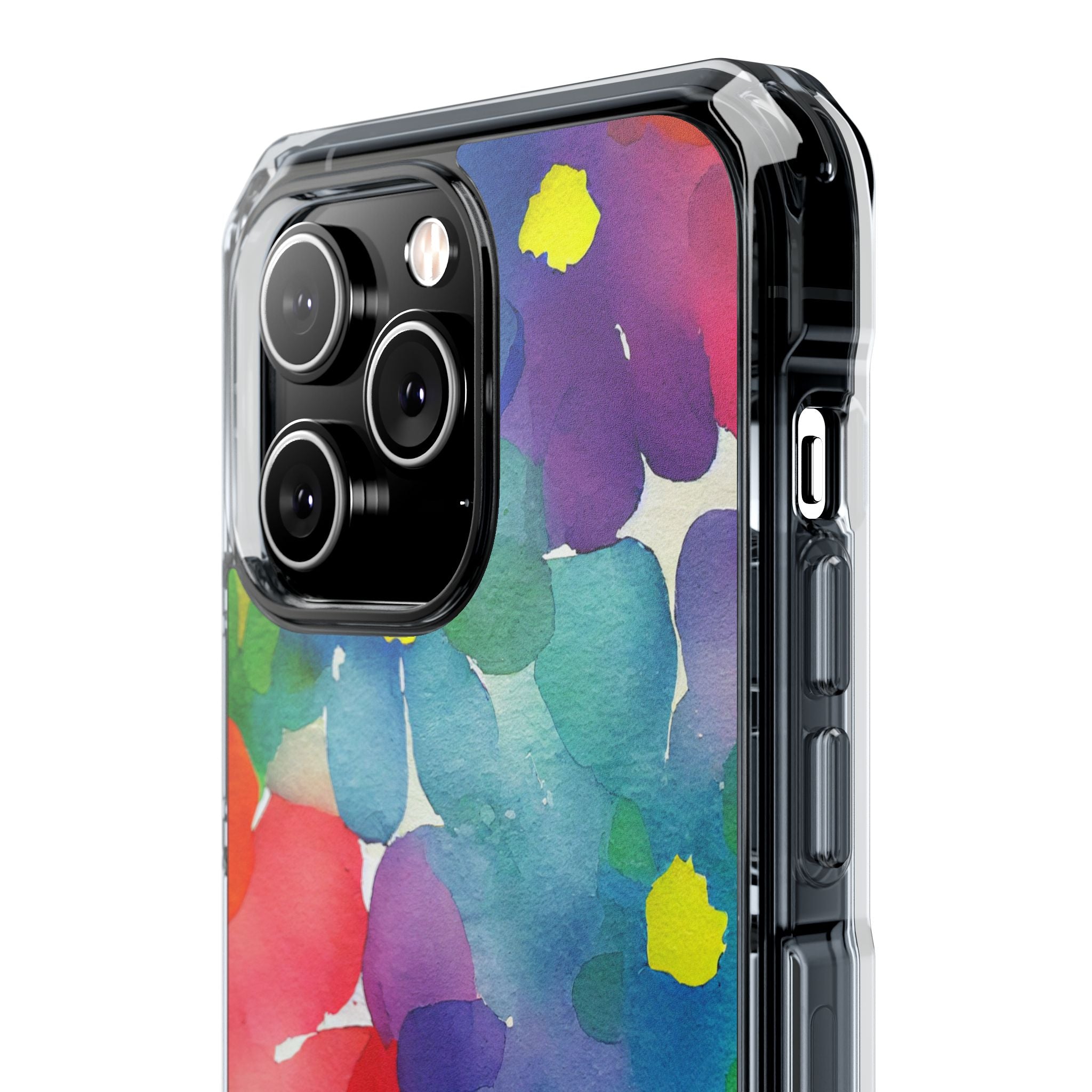 Fluid Color Petals iPhone Case - Impact