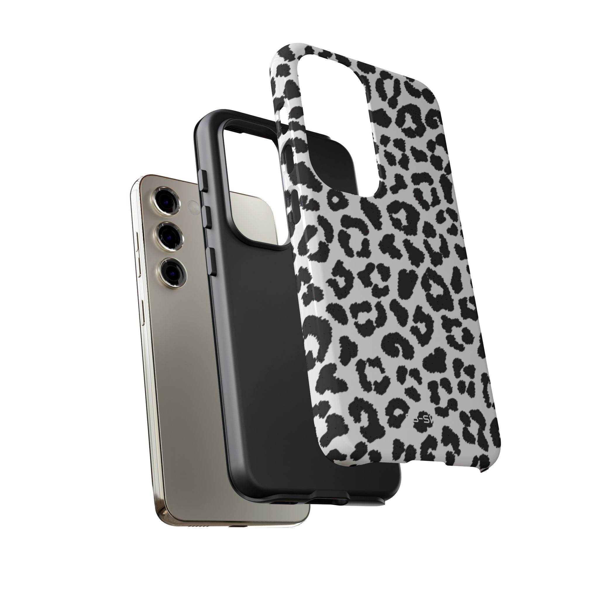 Monochrome Leopard Essence - Samsung Case