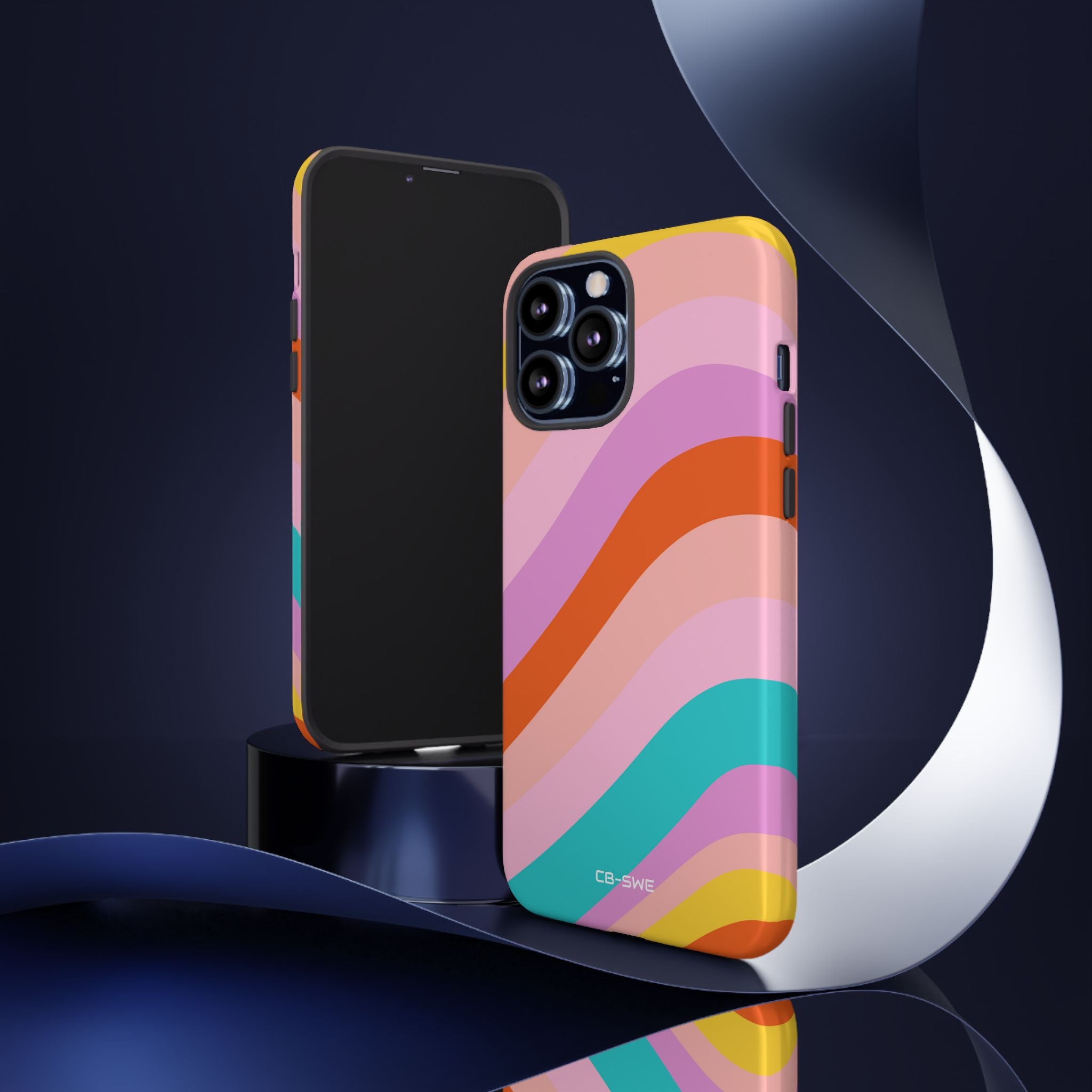 Fluid Color Waves - iPhone Case