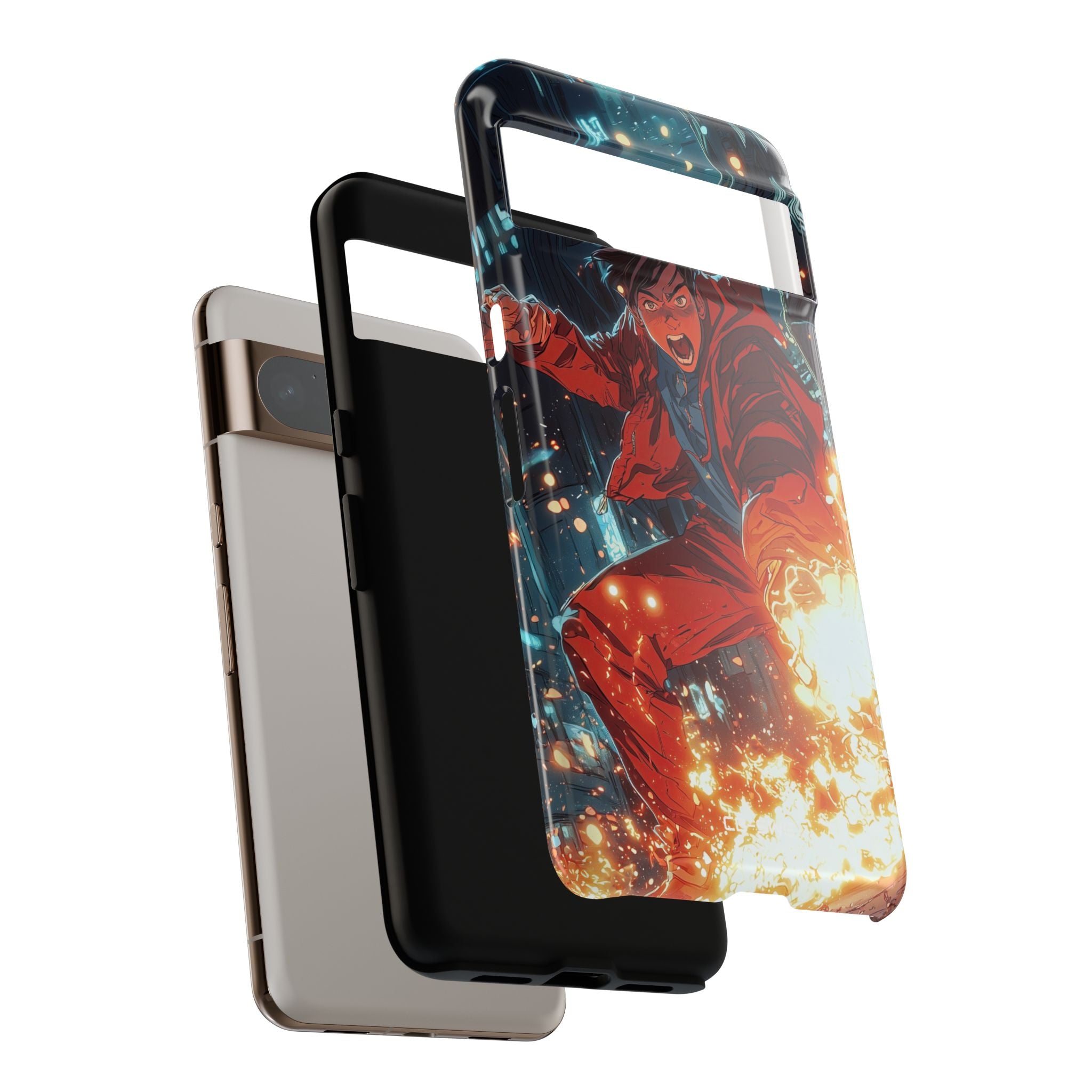 Flames Ignite Action - Google Pixel Case