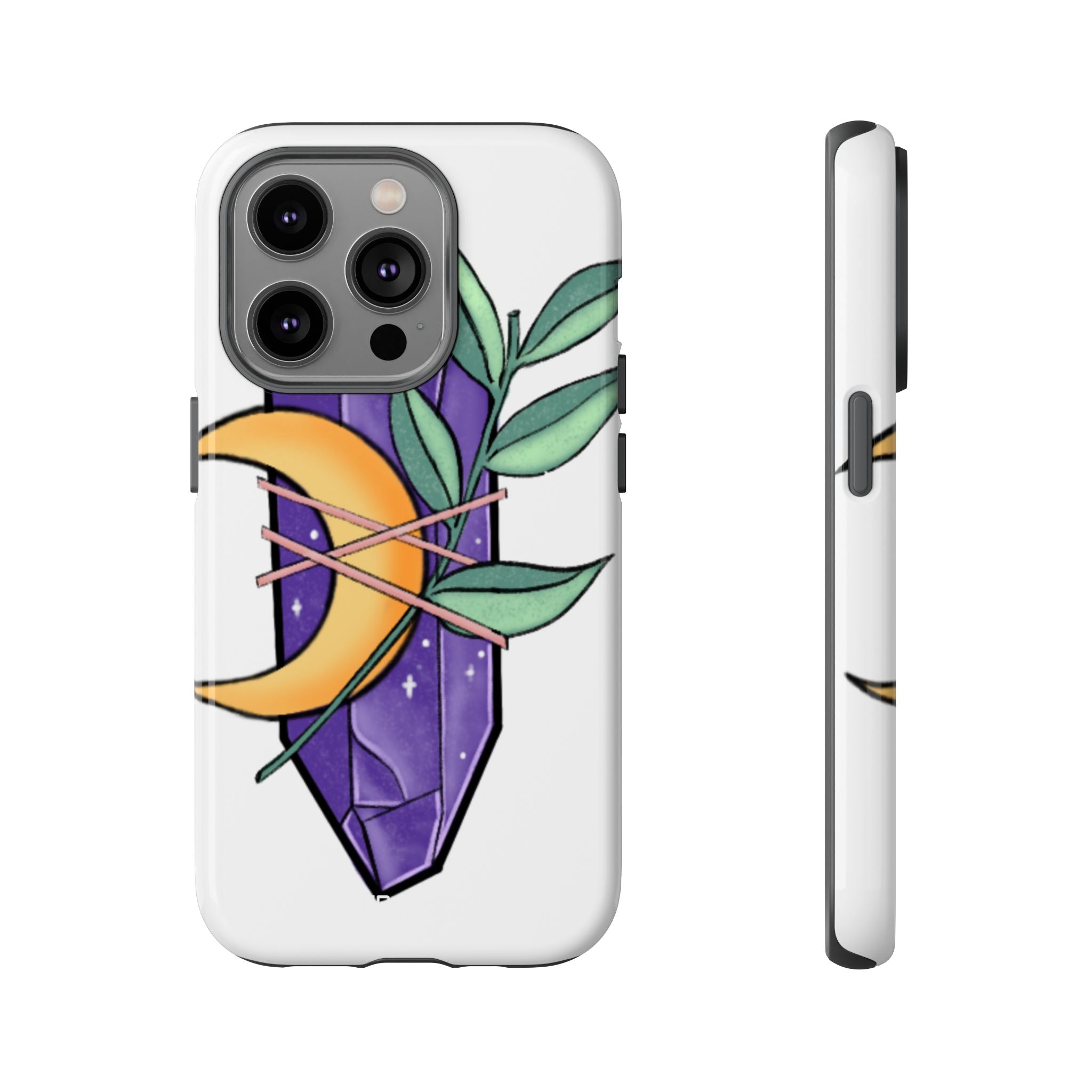 Mystical Moon Crystal - iPhone Case