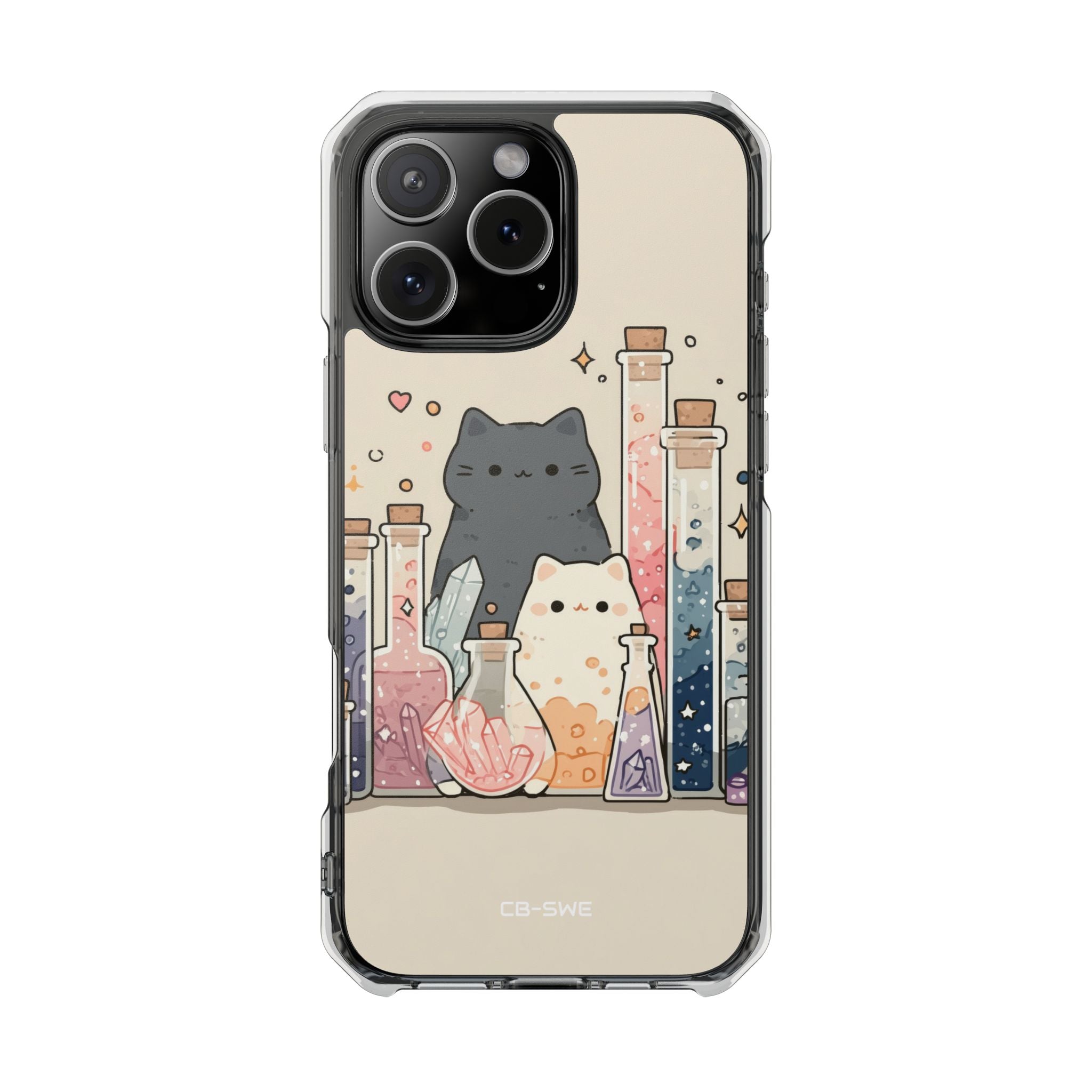 Cats Brew Potions iPhone Case - Impact