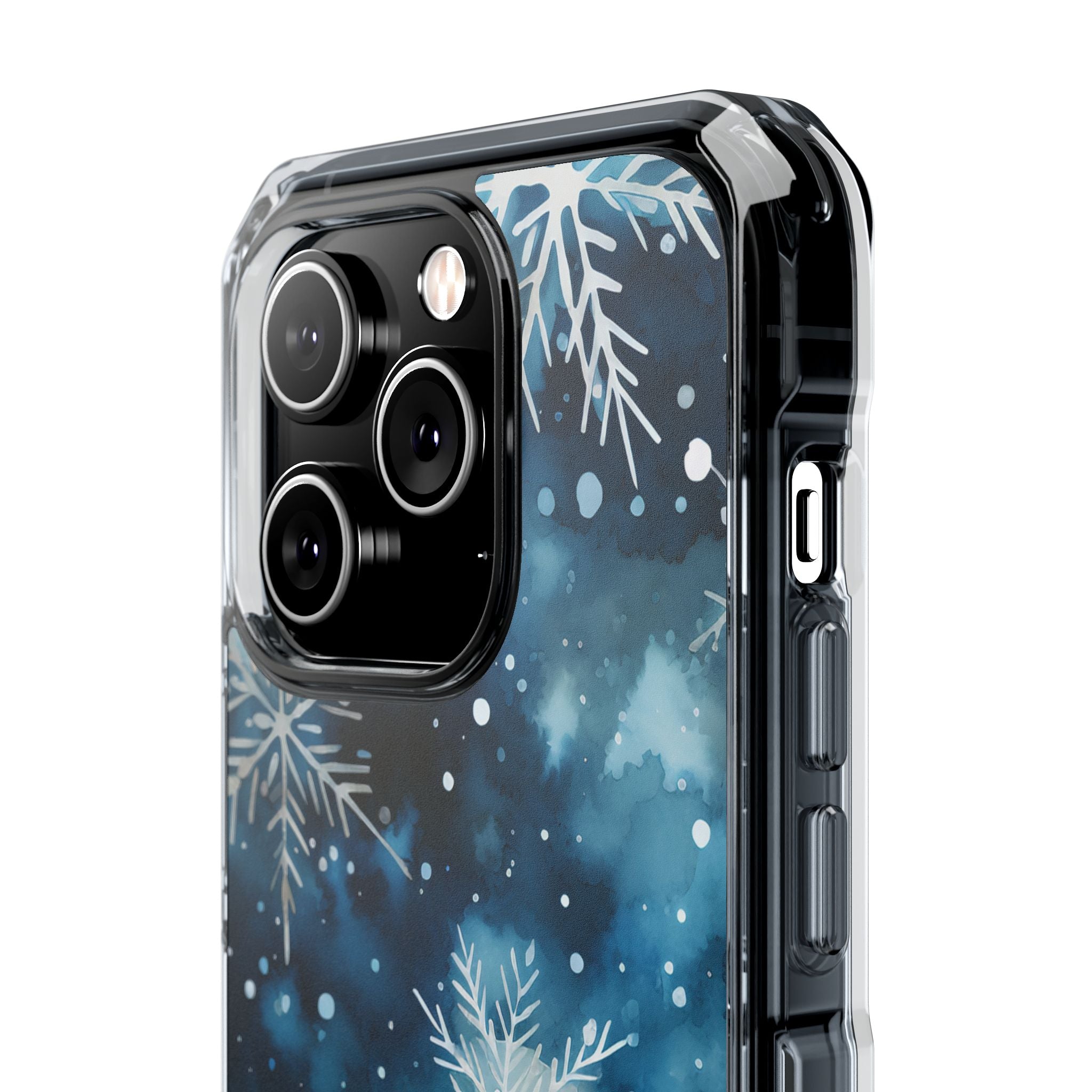 Winter Snowflakes Dance iPhone Case - Impact