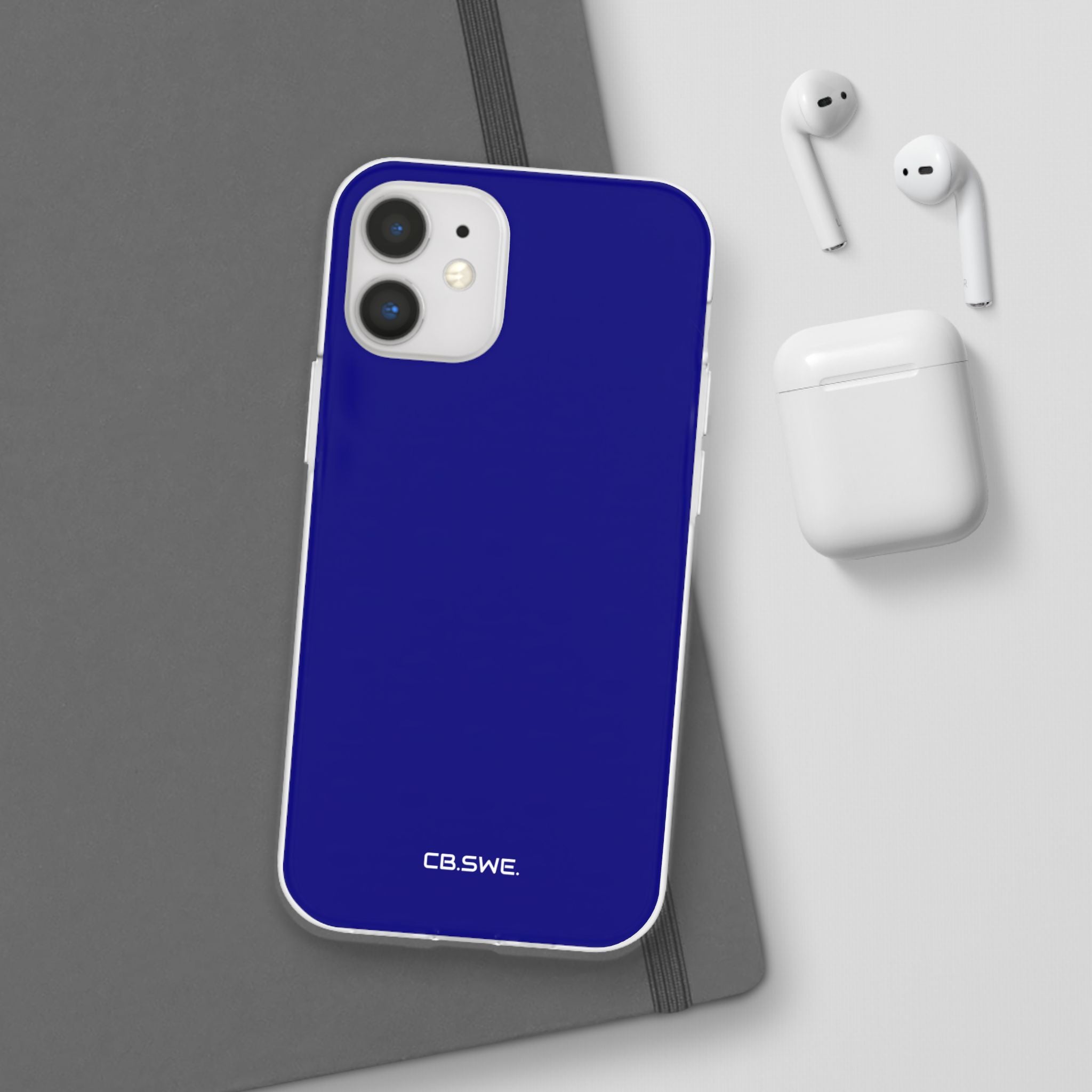 Marineblaue iPhone-Hülle – Flexi