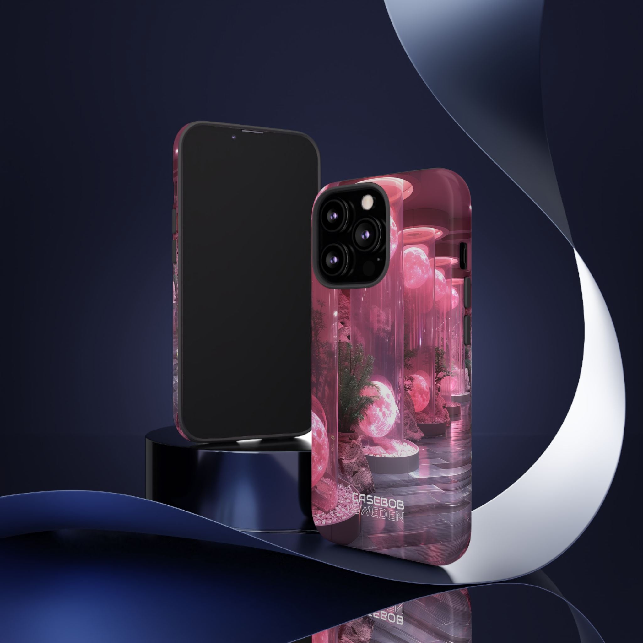 Futuristic Moon Garden iPhone 13 - Tough