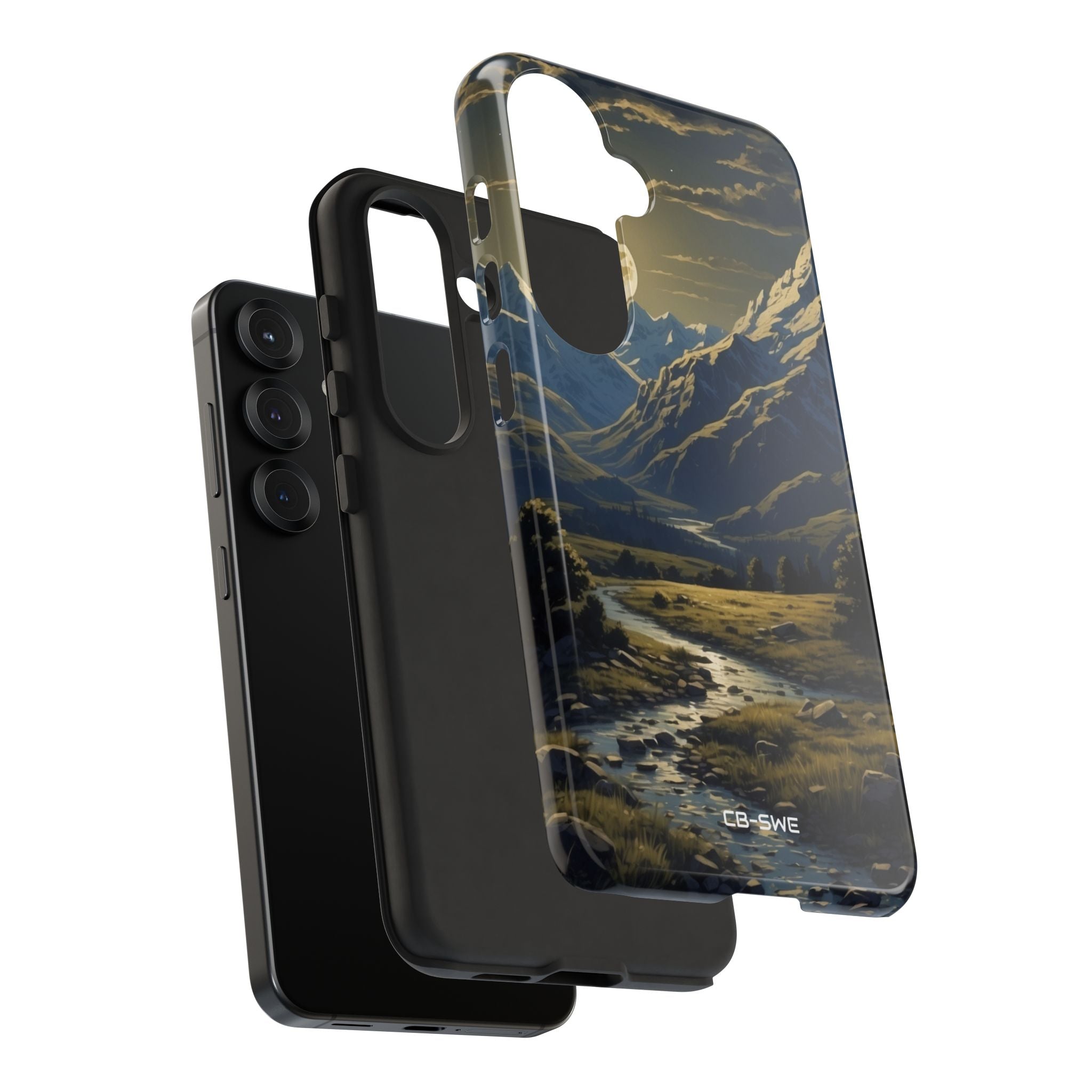 Moonlight Guides River - Samsung Case