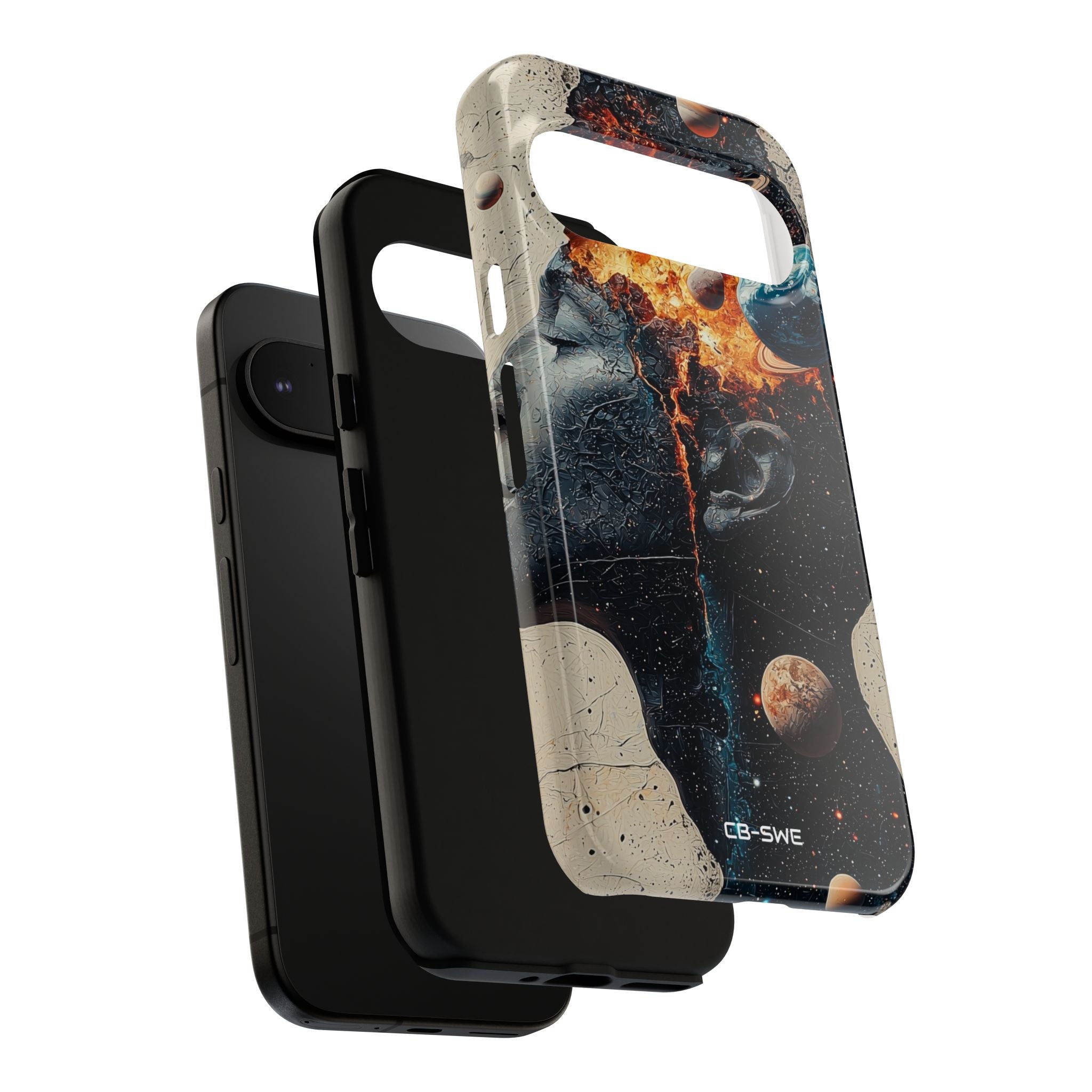 Cosmic Mind Erupts - Google Pixel Case