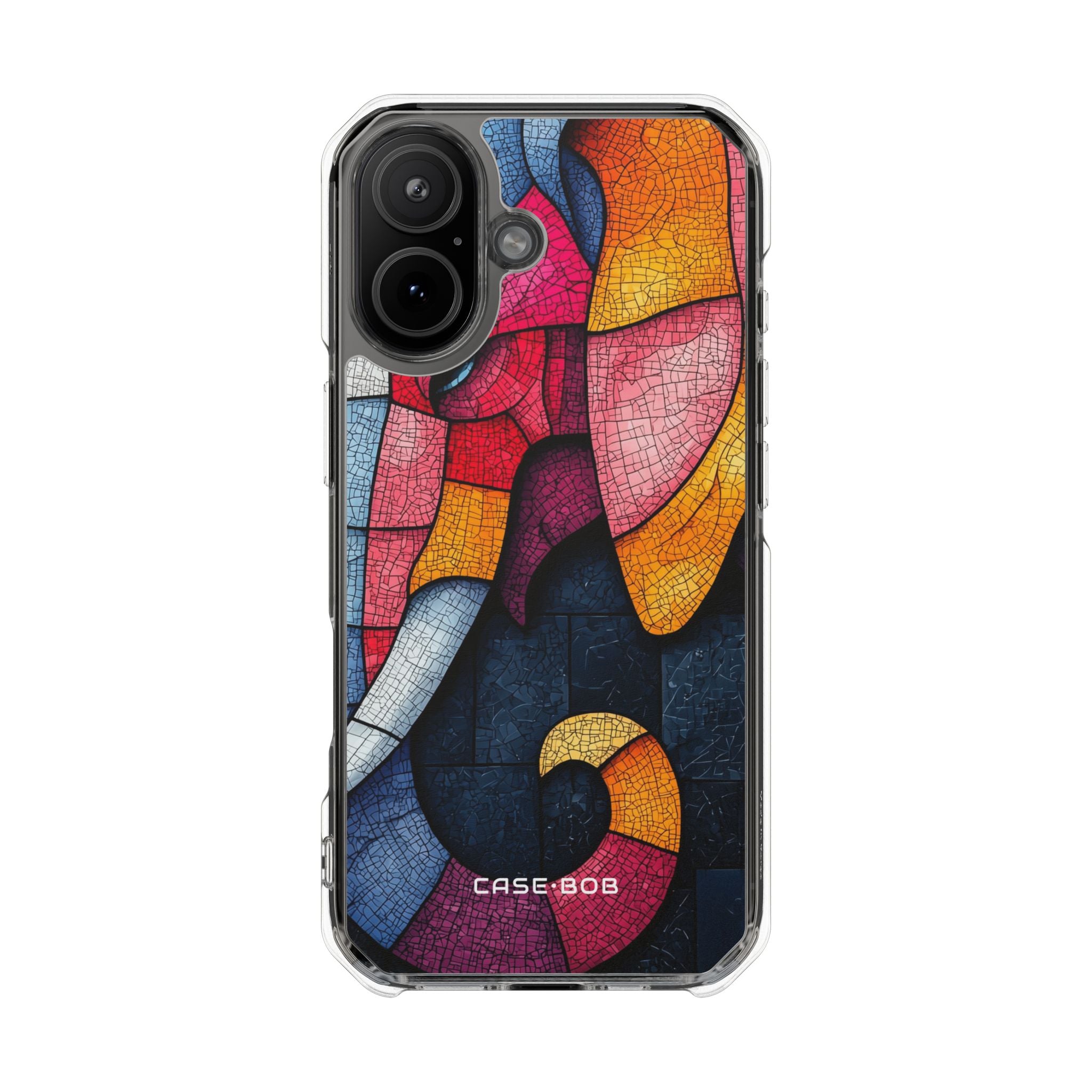 Mosaik Elefant iPhone 17 Cover - Impact