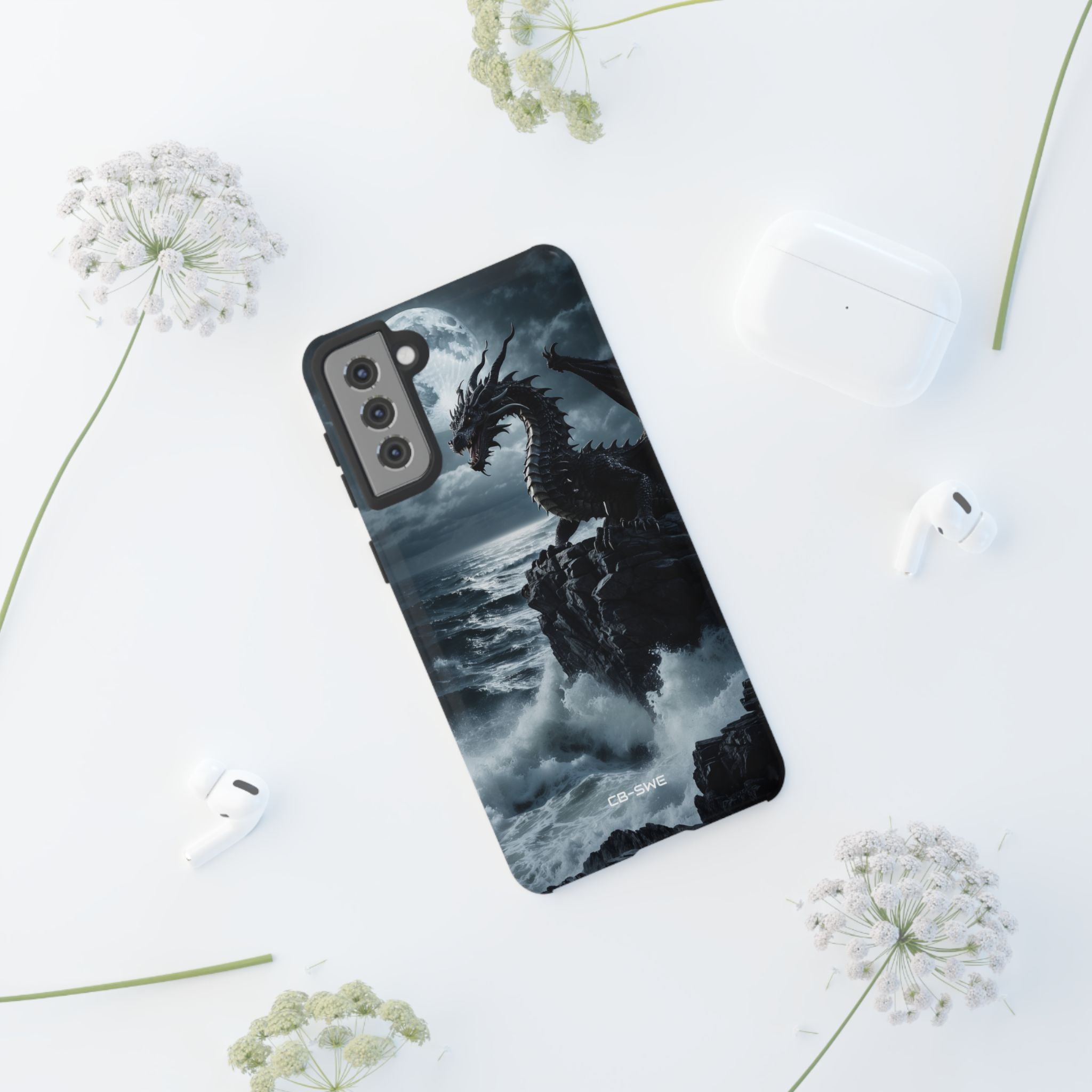 Dragon Roars Against Sea - Samsung Case